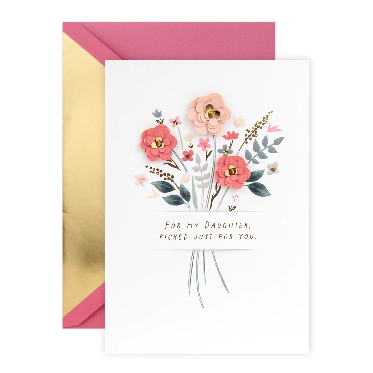 Hallmark Signature Birthday Card For Daughter - Picked For You - Image 3