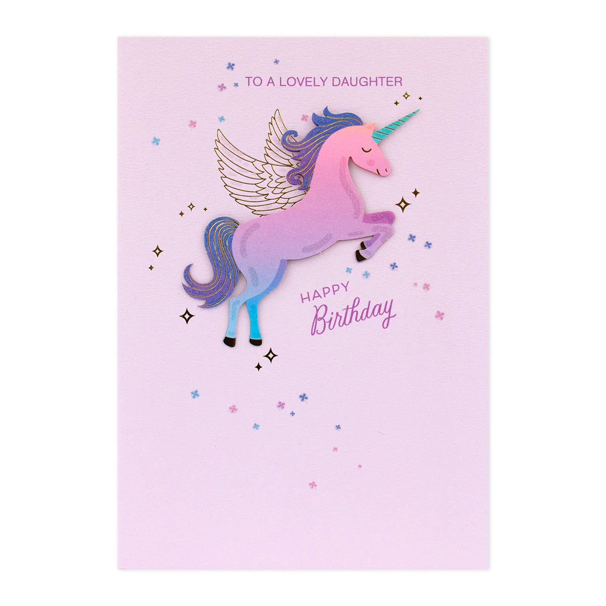 Hallmark Signature Birthday Card For Daughter - Magical Unicorn