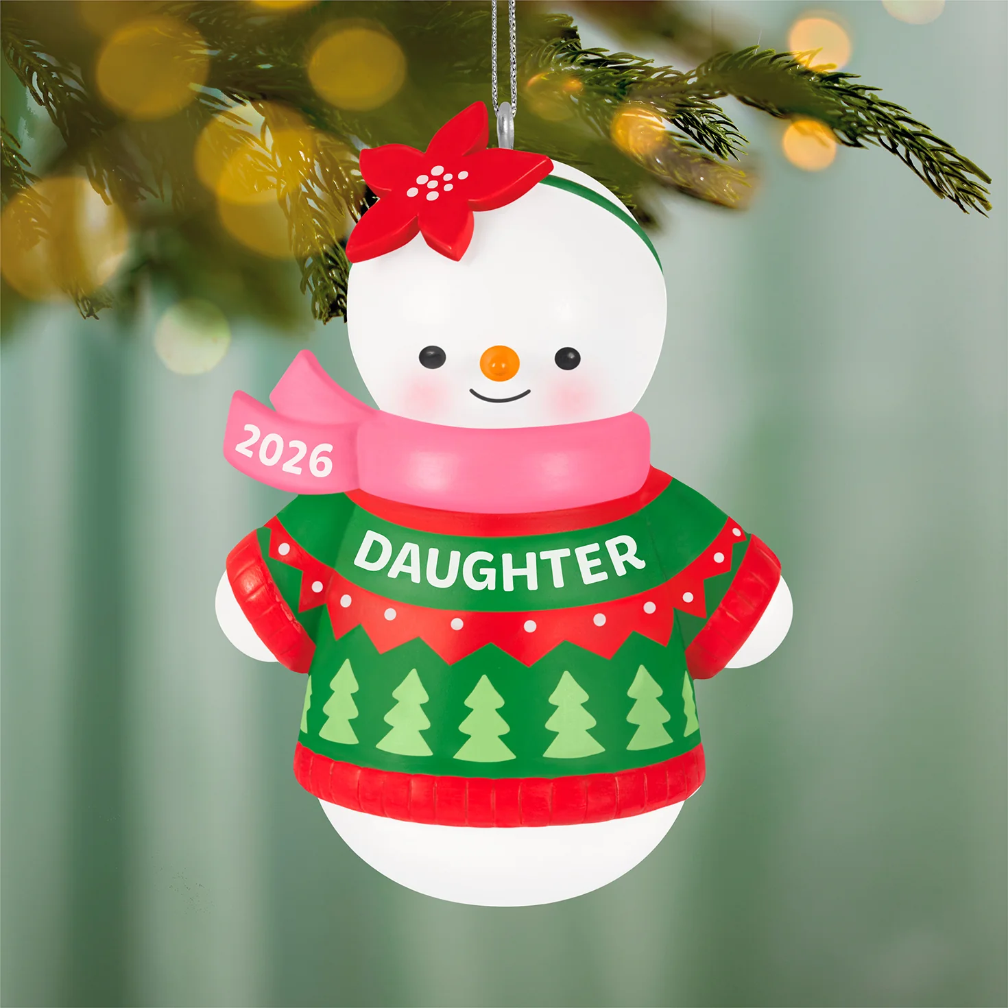 Daughter Snowman 2026 — 2026 Hallmark Keepsake Christmas Ornament - Image 2