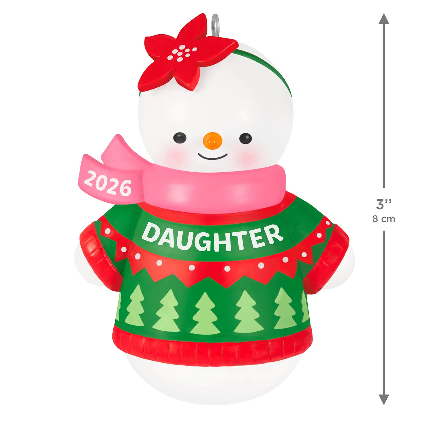 Daughter Snowman 2026 — 2026 Hallmark Keepsake Christmas Ornament - Image 6