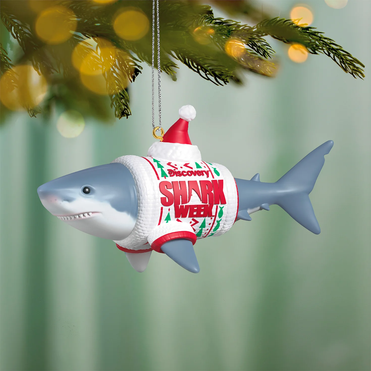 Discovery™ Shark Week — 2026 Hallmark Keepsake Christmas Ornament - Image 2