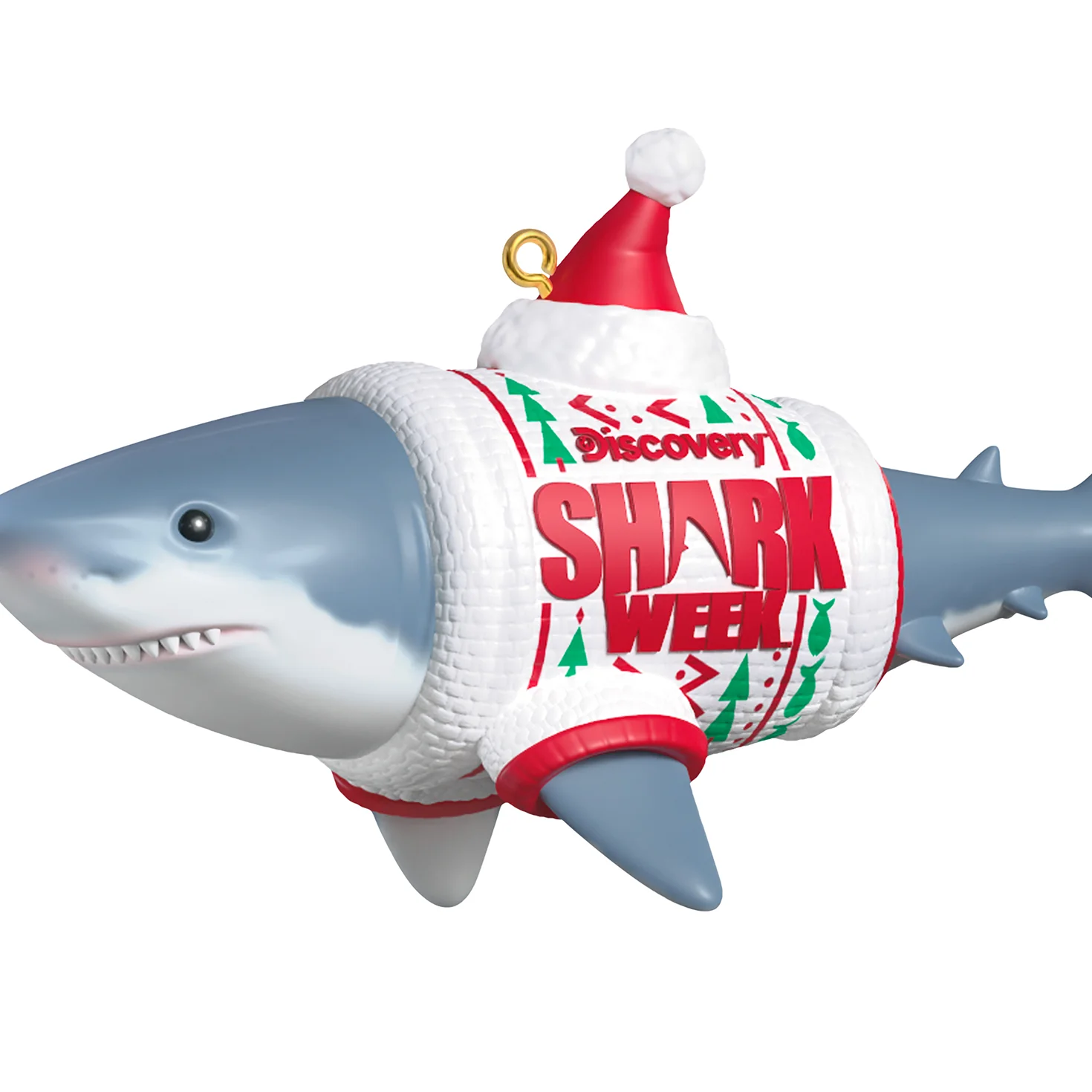 Discovery™ Shark Week — 2026 Hallmark Keepsake Christmas Ornament - Image 4
