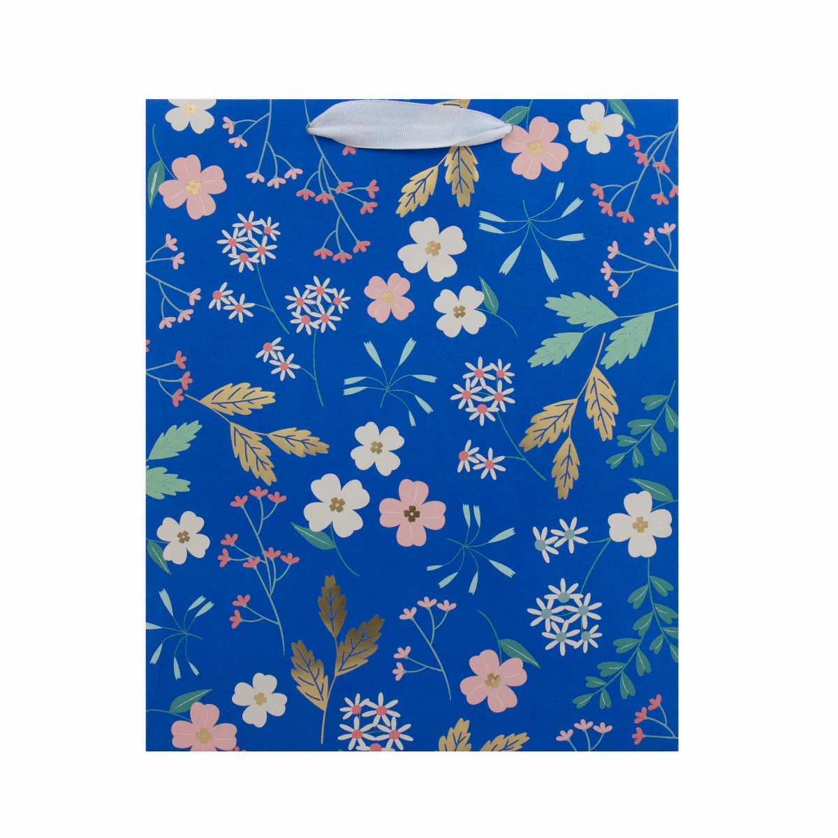 Hallmark Large Gift Bag - Sky Blue Floral - Image 3