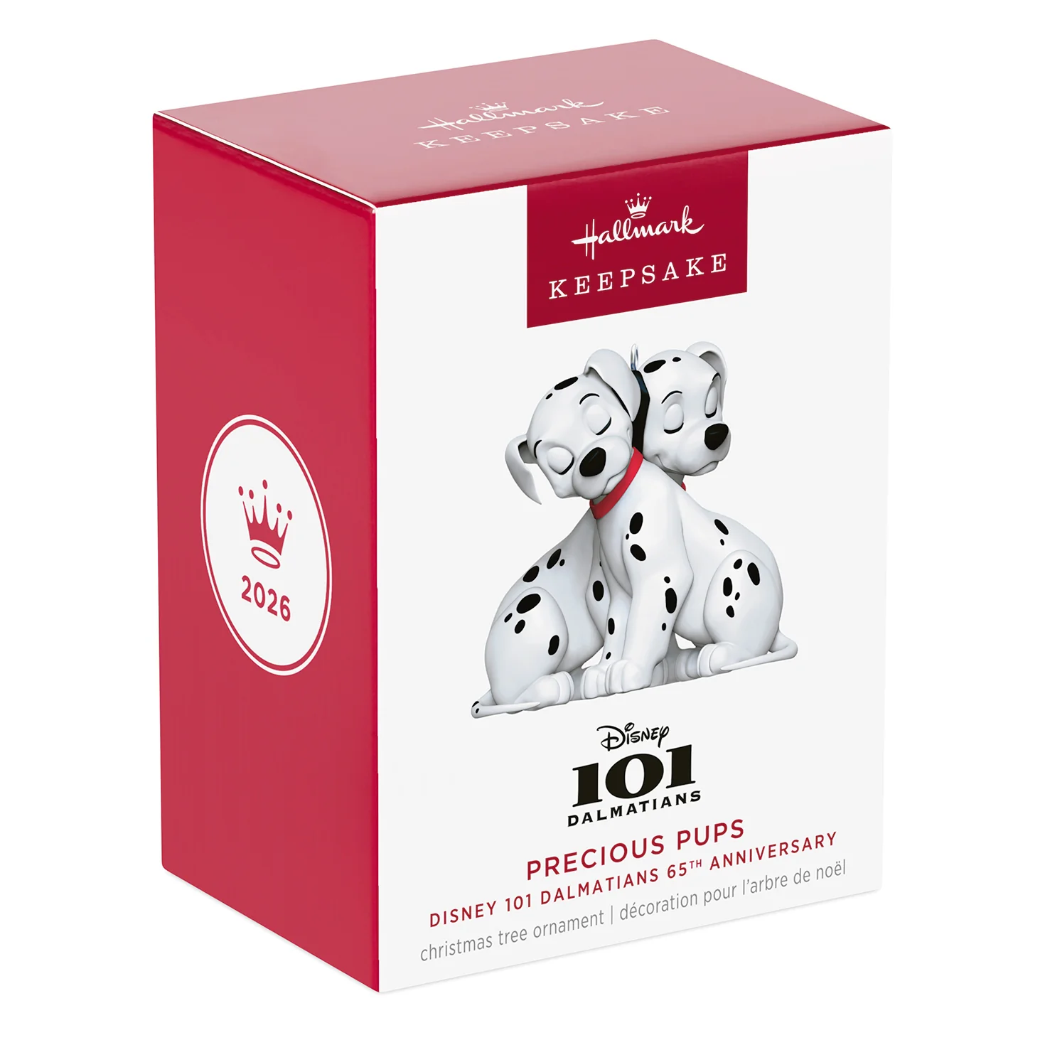 Disney 101 Dalmatians 65th Anniversary Precious Pups — 2026 Hallmark Keepsake Christmas Ornament - Image 7