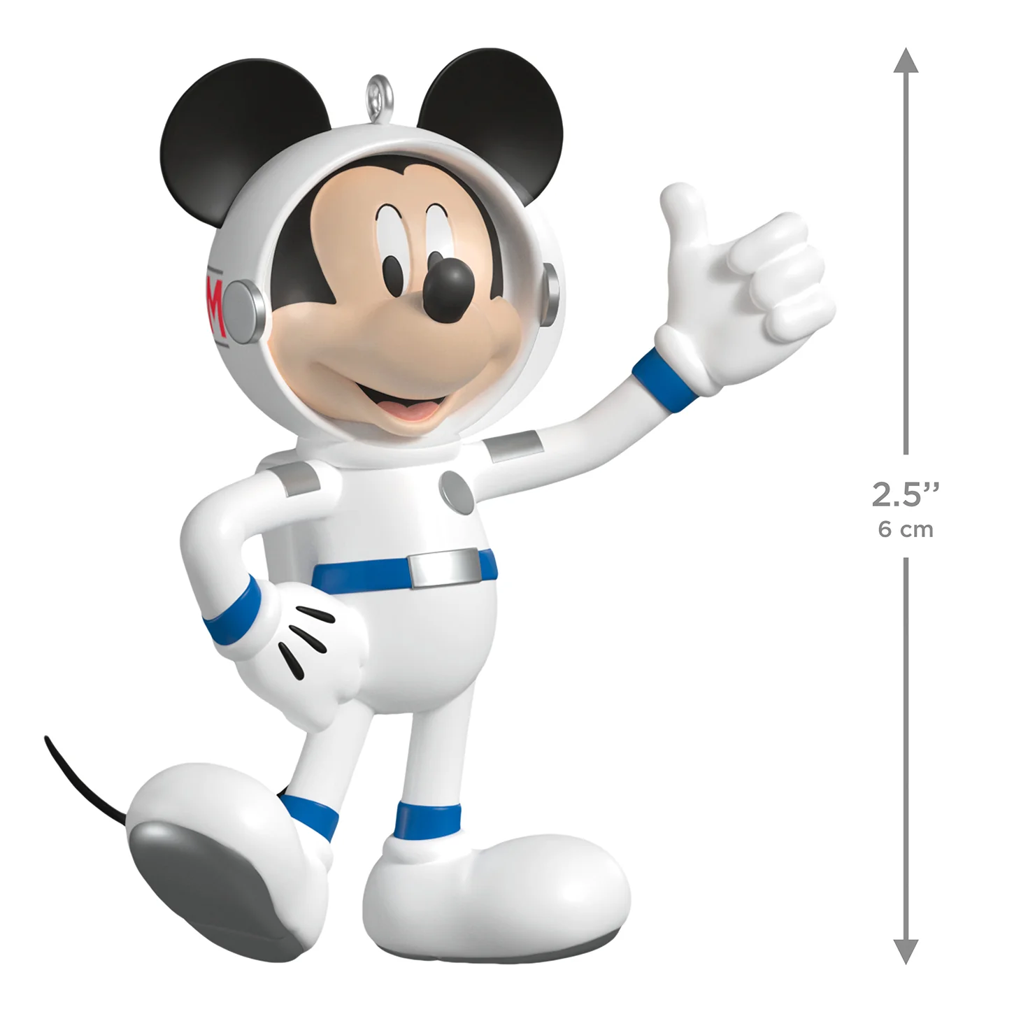Disney All About Mickey! Astronaut Mickey, 5th in the Series  — 2026 Hallmark Keepsake Christmas Ornament - Image 6