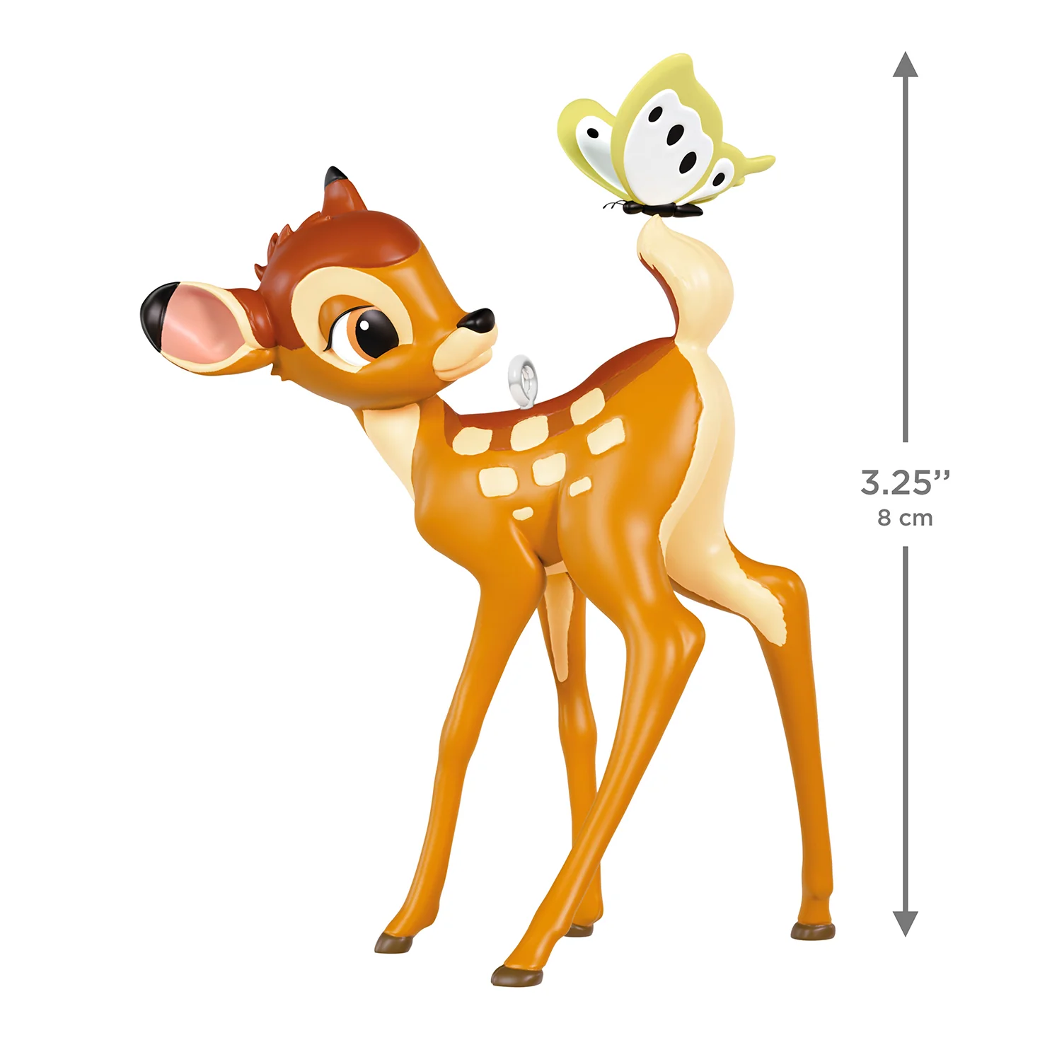 Disney Bambi and the Butterfly — 2026 Hallmark Keepsake Christmas Ornament - Image 6