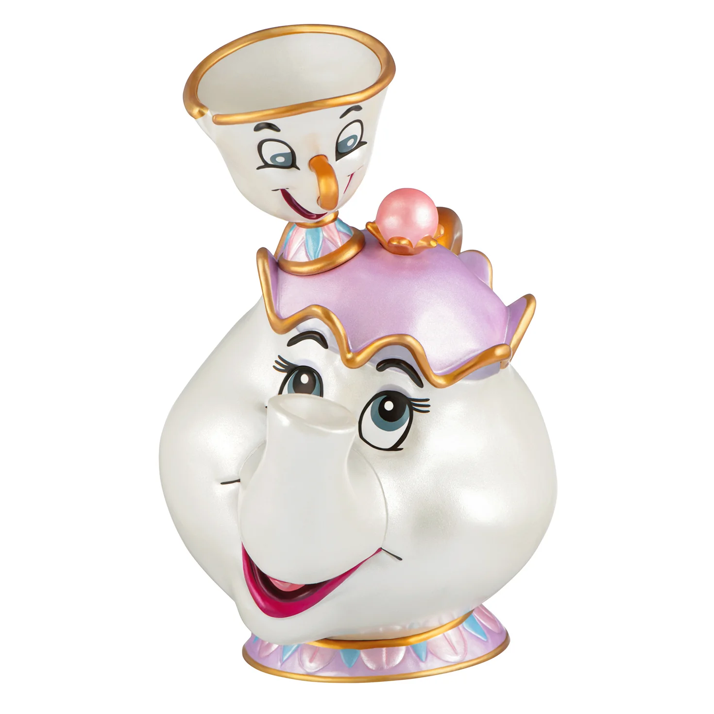 Disney Beauty and the Beast 35th Anniversary Mrs. Potts and Chip — 2026 Hallmark Keepsake Christmas Ornament