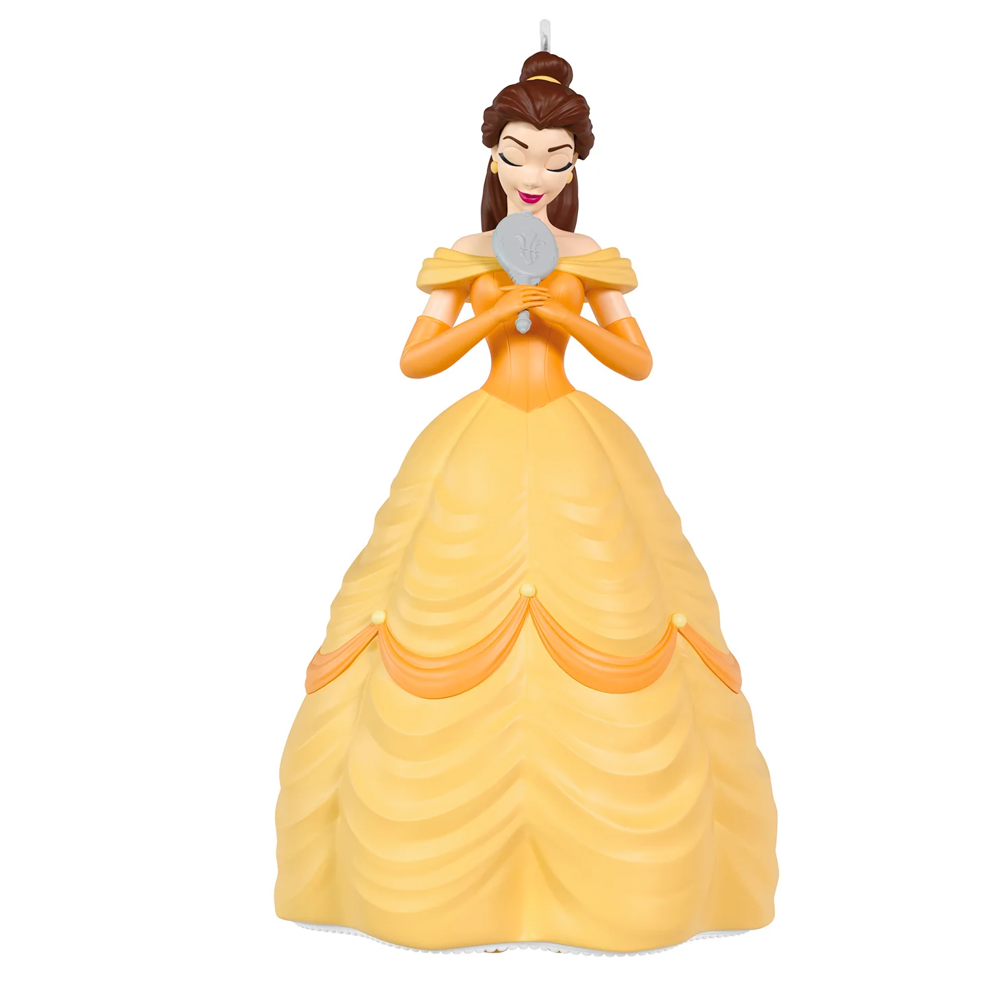 Disney Beauty and the Beast 35th Anniversary Belle With the Enchanted Mirror — 2026 Hallmark Keepsake Christmas Ornament