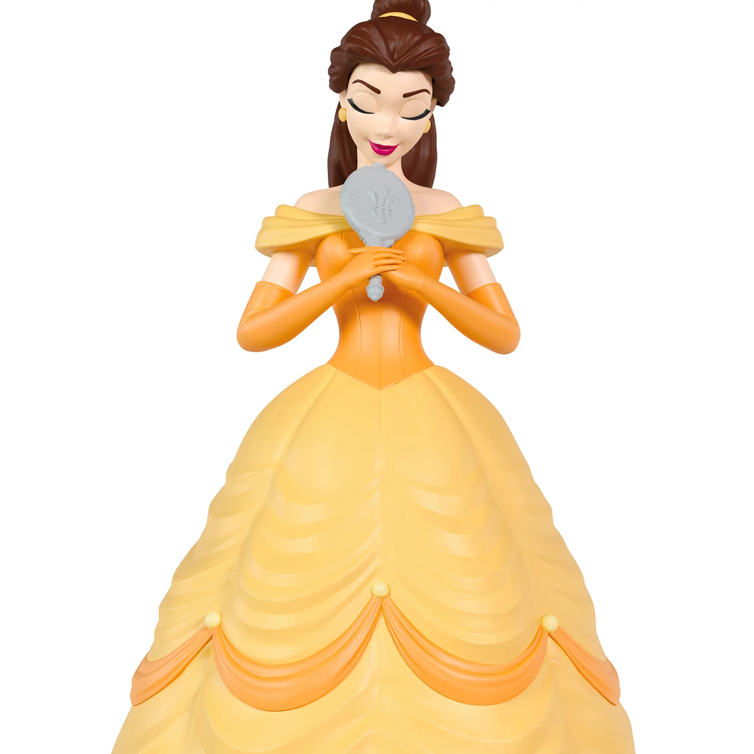 Disney Beauty and the Beast 35th Anniversary Belle With the Enchanted Mirror — 2026 Hallmark Keepsake Christmas Ornament - Image 4