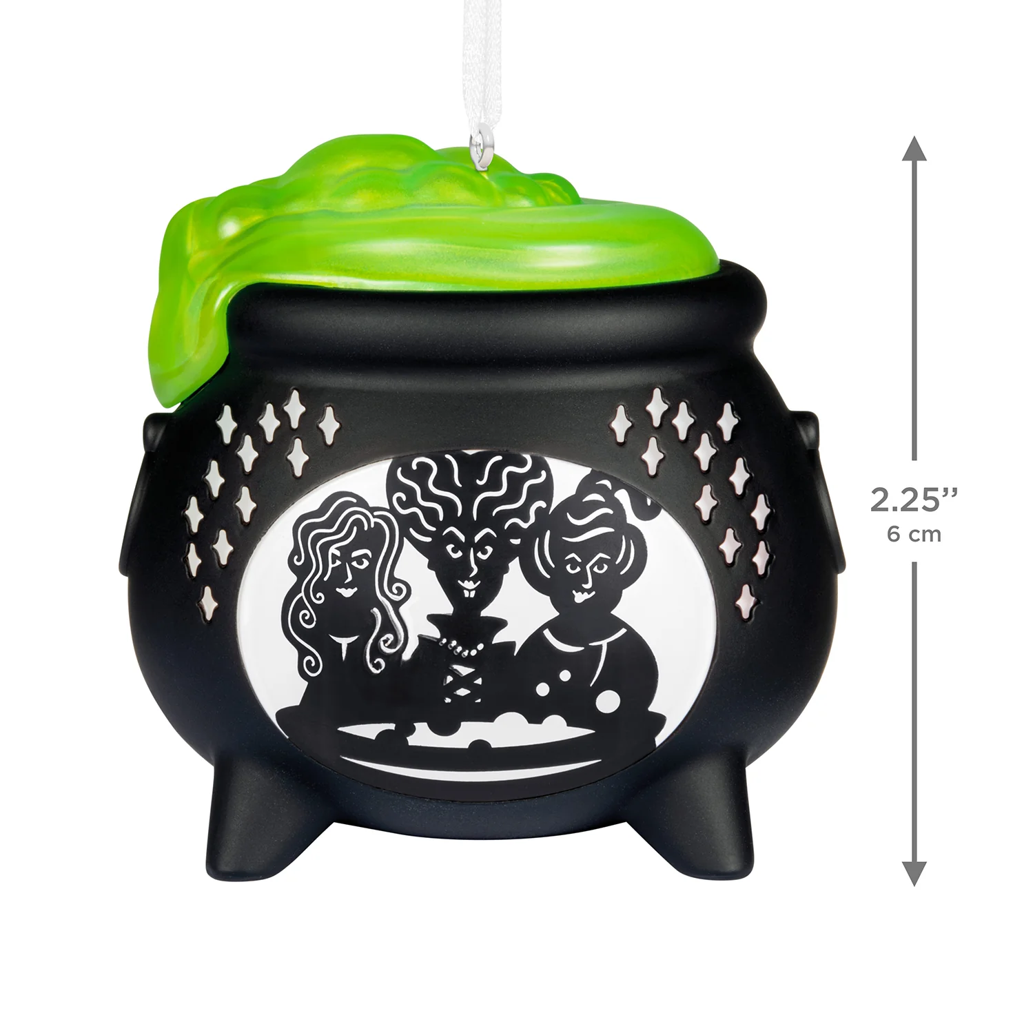 Disney Hocus Pocus Sanderson Sisters Cauldron With Light — 2026 Hallmark Keepsake Halloween Ornament - Image 4