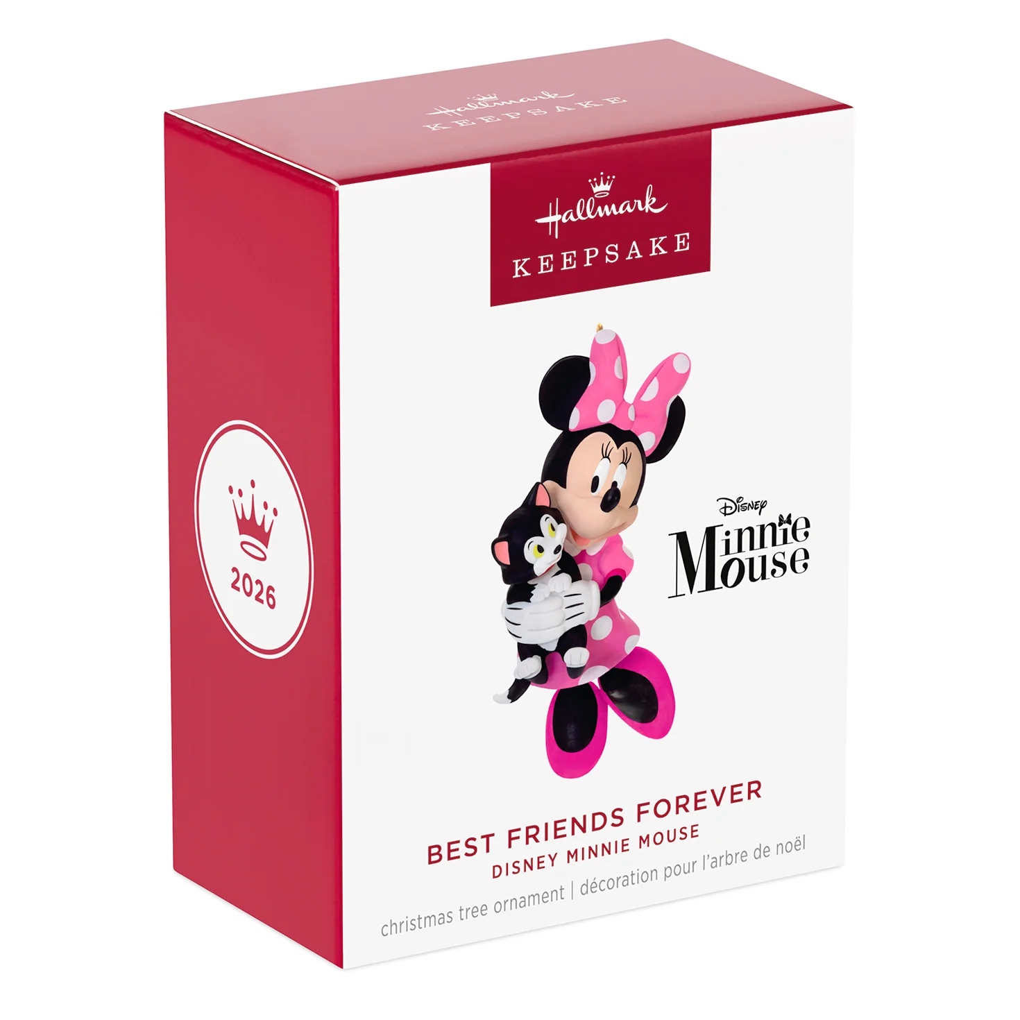 Disney Minnie Mouse Best Friends Forever — 2026 Hallmark Keepsake Christmas Ornament - Image 7