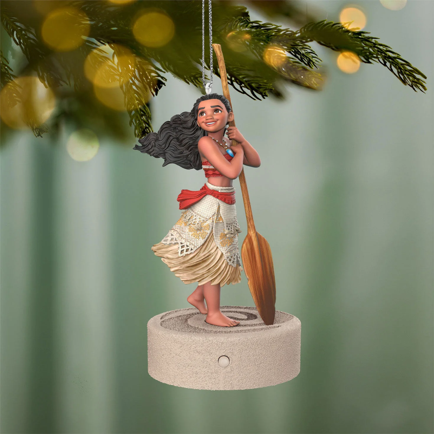 Disney Moana Ready for Adventure Musical — 2026 Hallmark Keepsake Christmas Ornament - Image 2