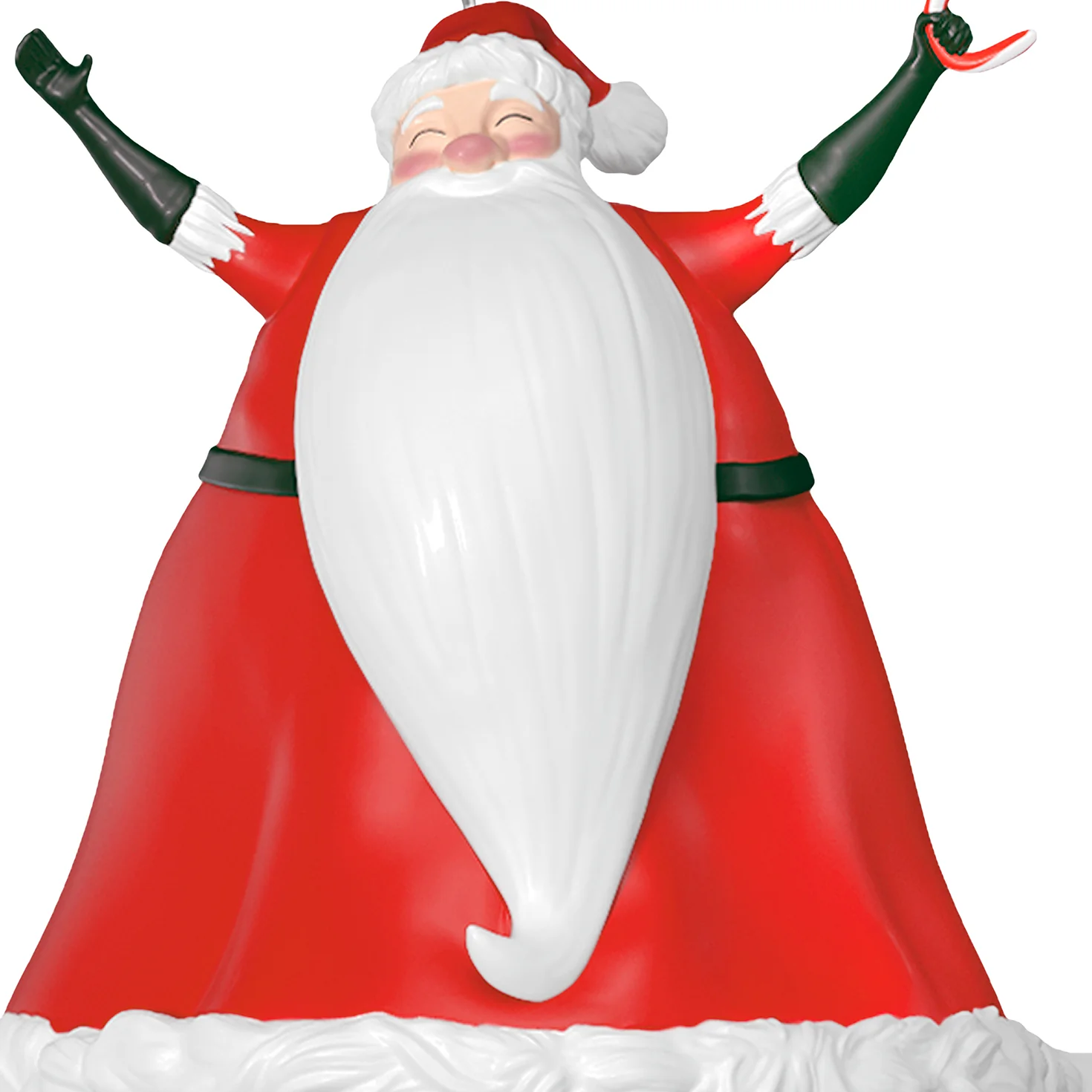 Disney Tim Burton's The Nightmare Before Christmas Santa Claus — 2026 Hallmark Keepsake Christmas Ornament - Image 4
