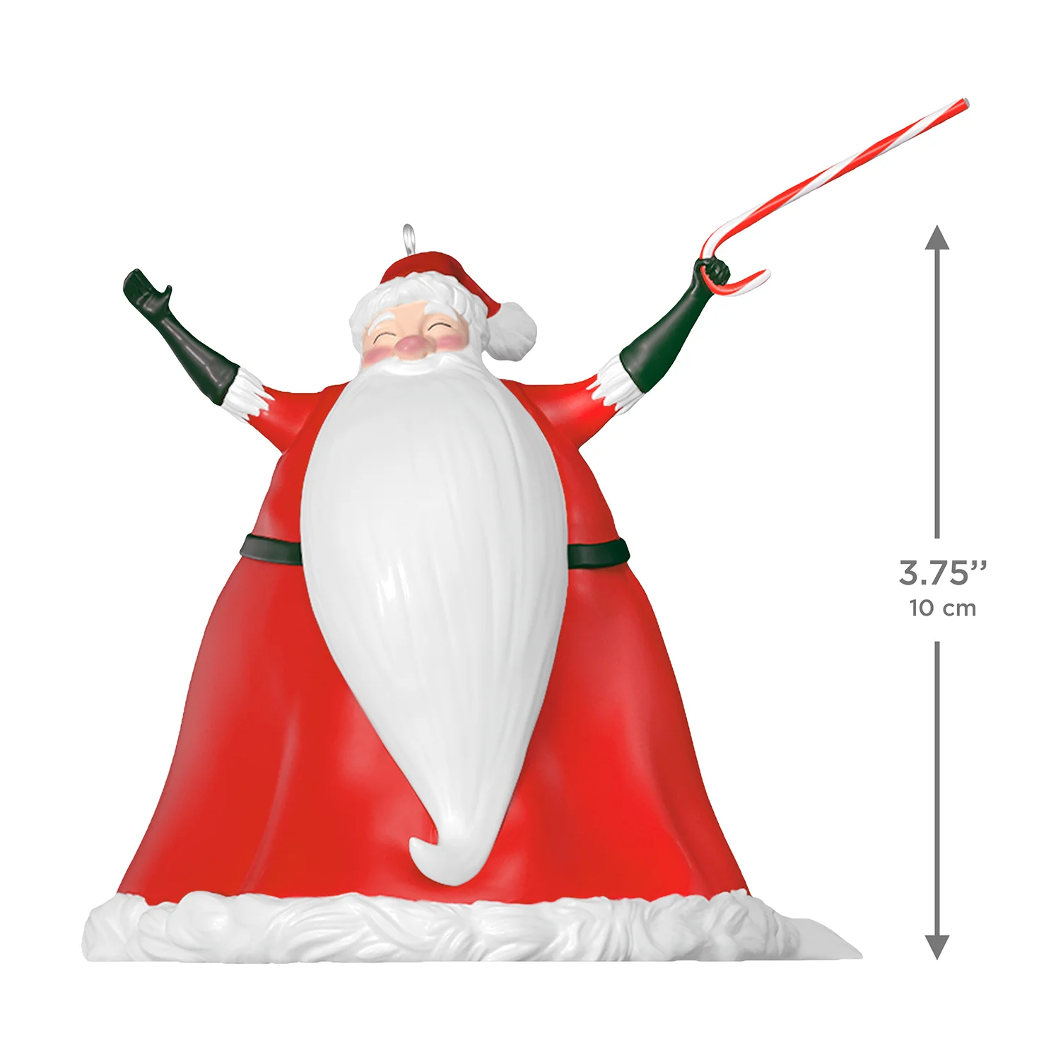 Disney Tim Burton's The Nightmare Before Christmas Santa Claus — 2026 Hallmark Keepsake Christmas Ornament - Image 6