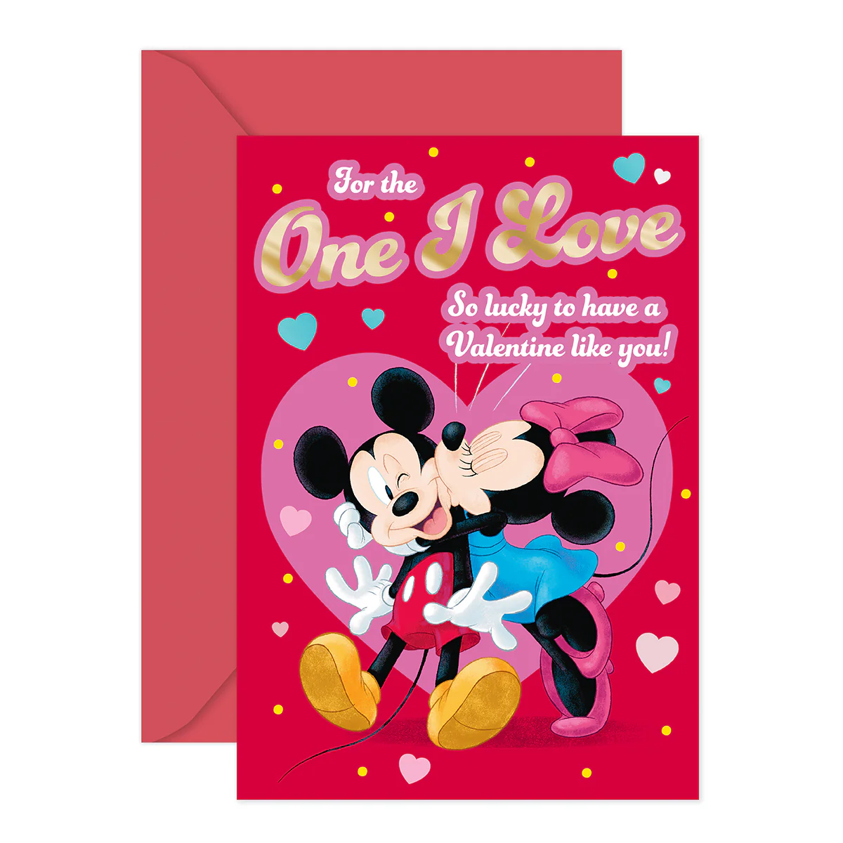 Hallmark Disney Mickey Mouse Valentine's Day Card - One I Love - Image 3