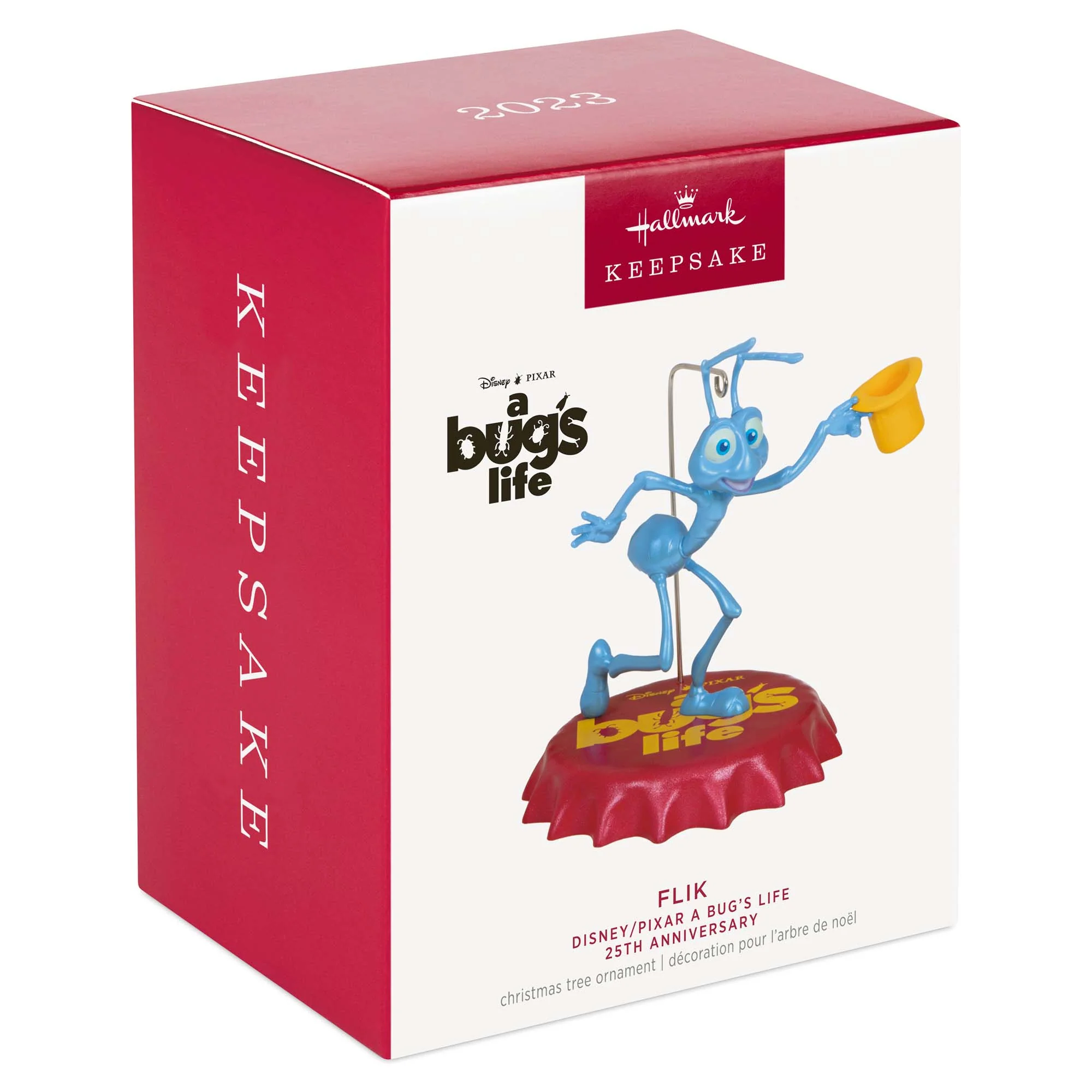 Disney/Pixar A Bug's Life 25th Anniversary, Flik — Hallmark Keepsake Christmas Ornament - Image 4