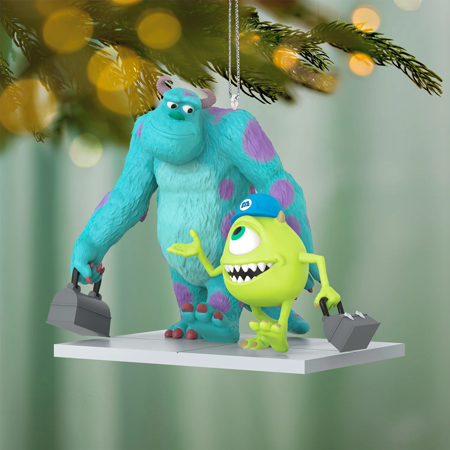 Disney/Pixar Monsters, Inc. Mike and Sulley — 2026 Hallmark Keepsake Christmas Ornament - Image 2