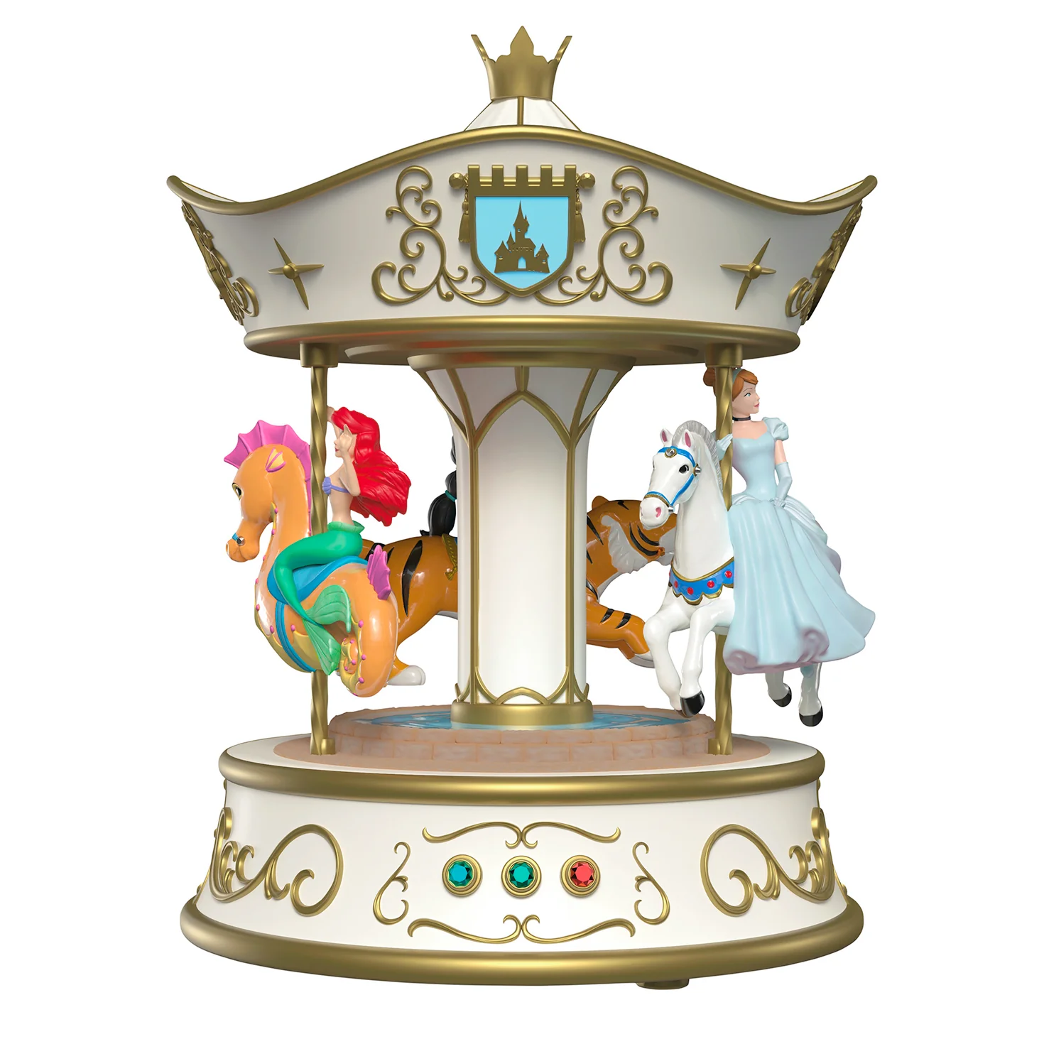 Disney Princess Dreams Go Round Musical With Light and Motion — 2026 Hallmark Keepsake Christmas Ornament