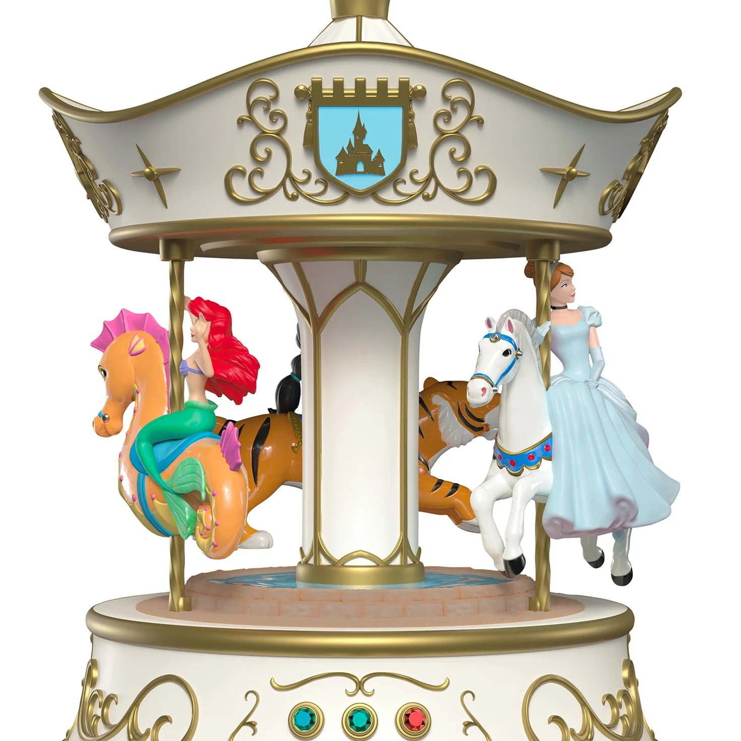 Disney Princess Dreams Go Round Musical With Light and Motion — 2026 Hallmark Keepsake Christmas Ornament - Image 4