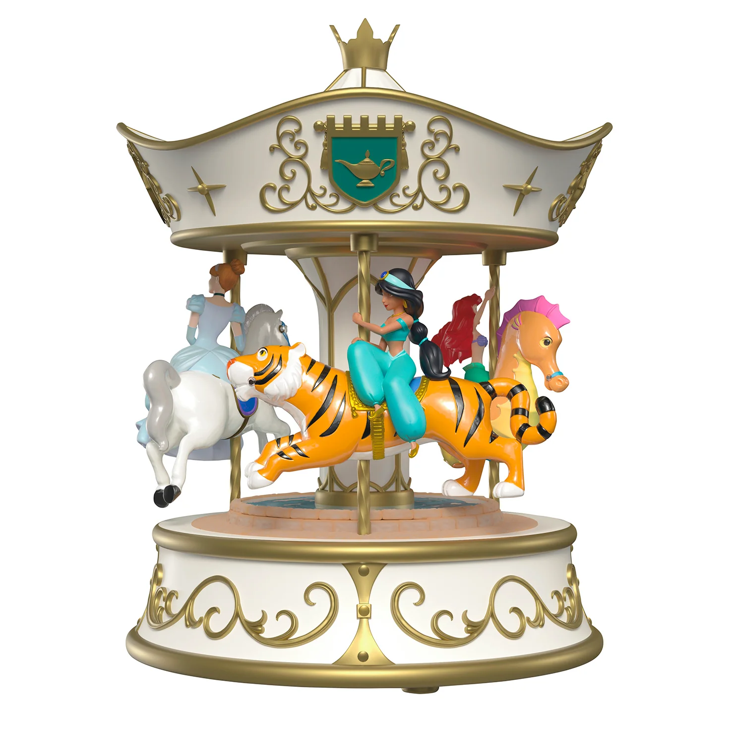 Disney Princess Dreams Go Round Musical With Light and Motion — 2026 Hallmark Keepsake Christmas Ornament - Image 5