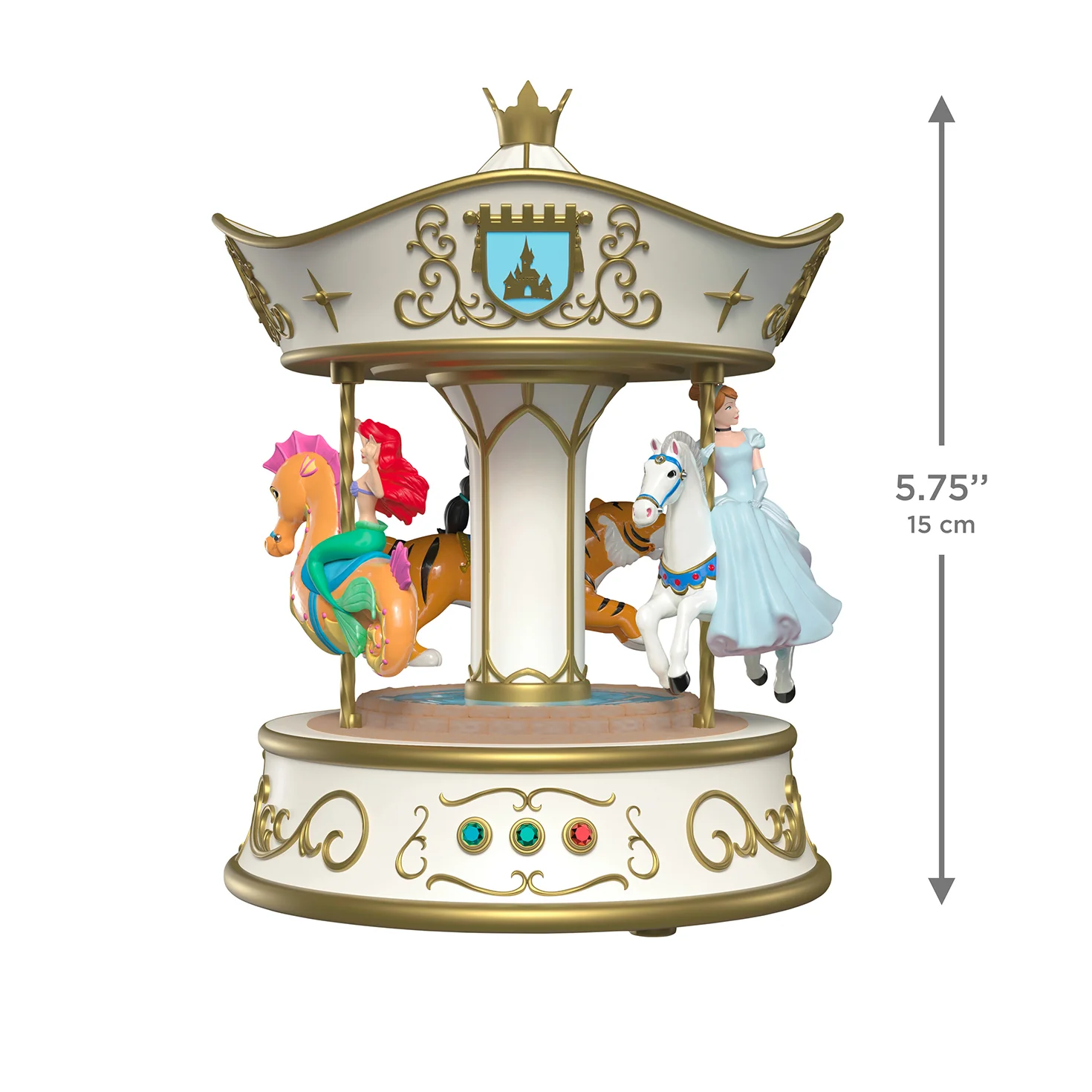 Disney Princess Dreams Go Round Musical With Light and Motion — 2026 Hallmark Keepsake Christmas Ornament - Image 6