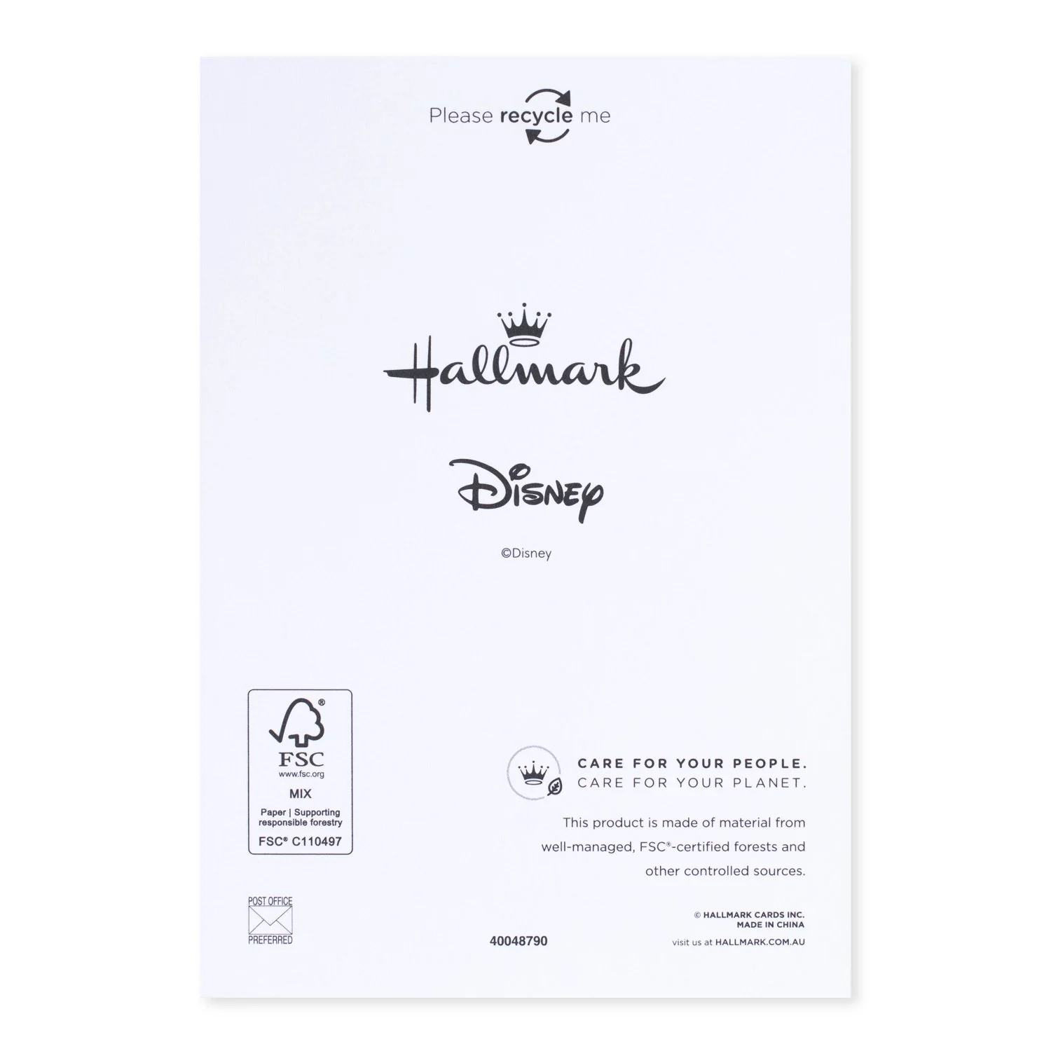 Hallmark x Disney 10 Pack Boxed Charity Christmas Cards - Mickey Mouse & Minnie Mouse - Image 4