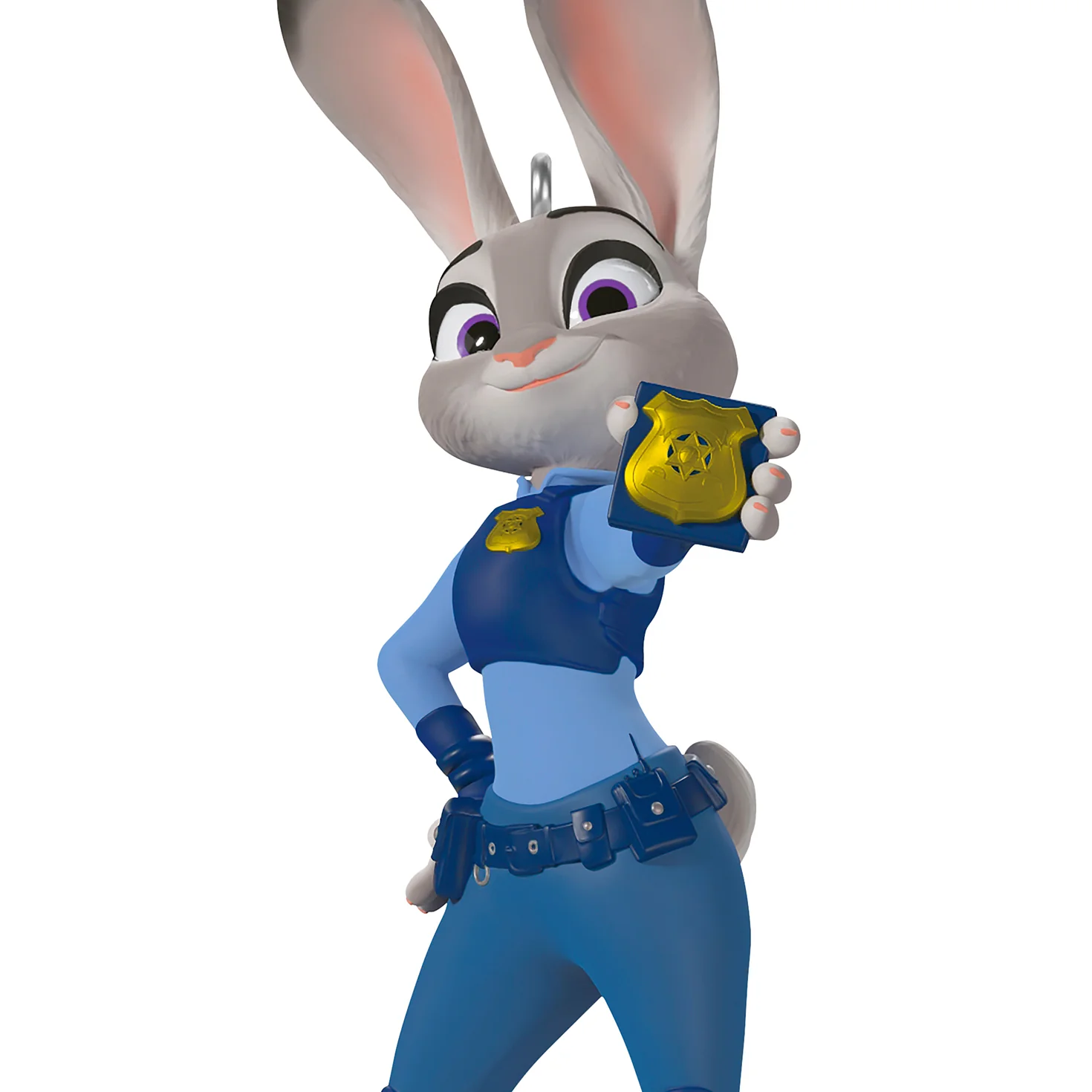 Disney Zootopia 10th Anniversary Officer Judy Hopps — 2026 Hallmark Keepsake Christmas Ornament - Image 4