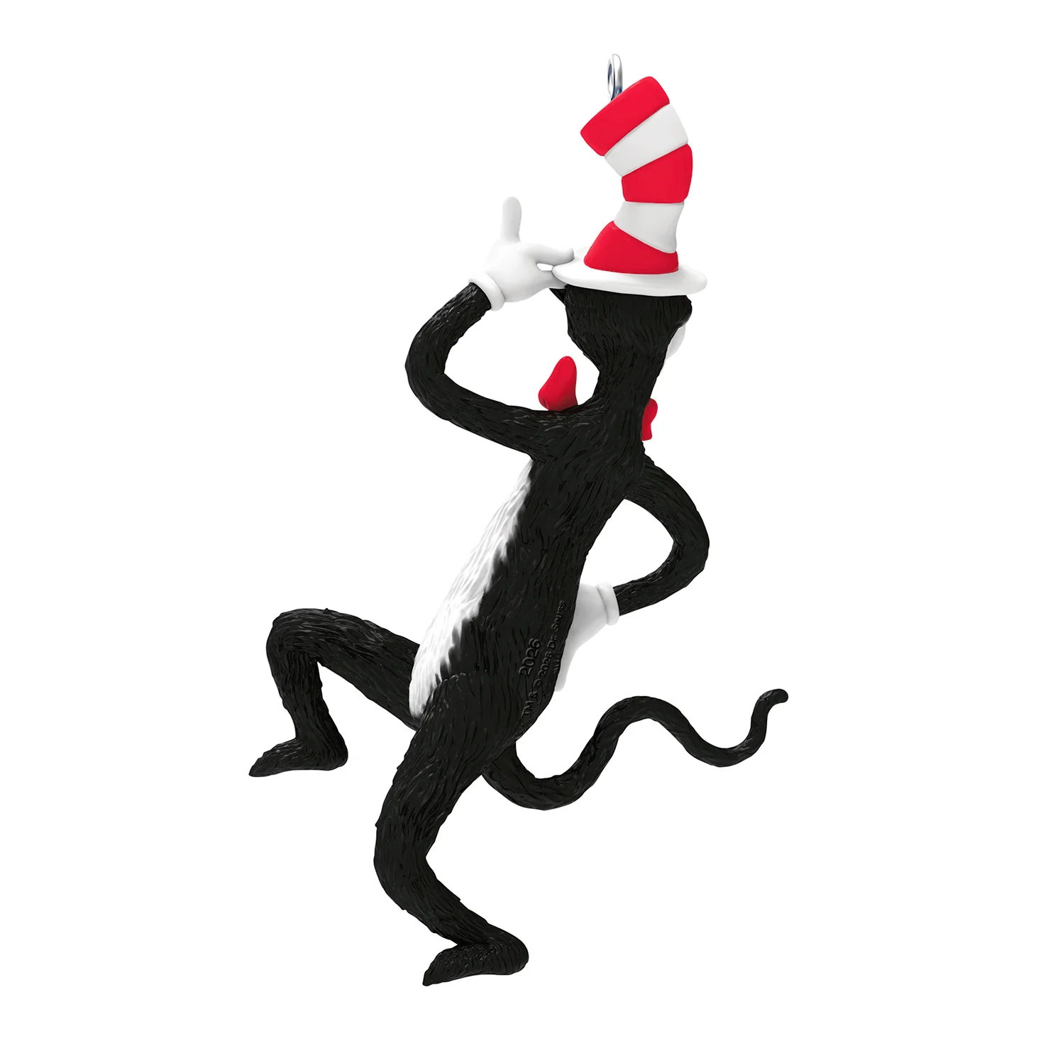 Dr. Seuss's The Cat in the Hat™ Clever Cat — 2026 Hallmark Keepsake Christmas Ornament - Image 5