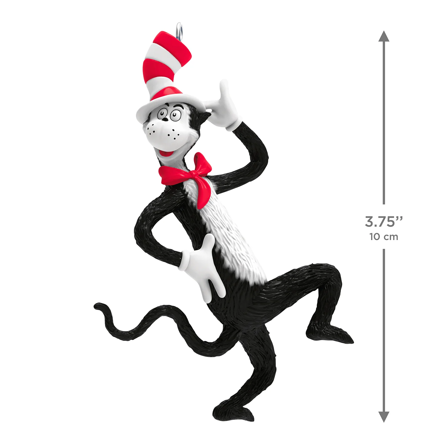 Dr. Seuss's The Cat in the Hat™ Clever Cat — 2026 Hallmark Keepsake Christmas Ornament - Image 6