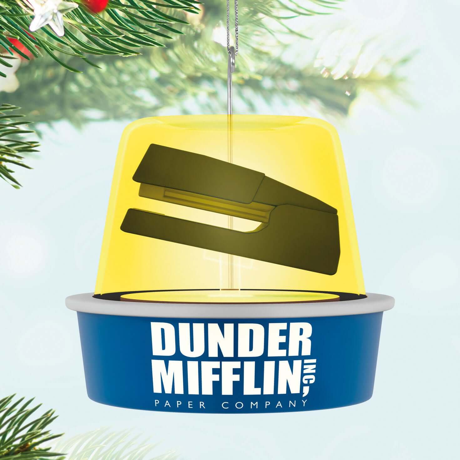 The Office, Dwight's Stapler with Sound — 2025 Hallmark Keepsake Christmas Ornament - Image 2