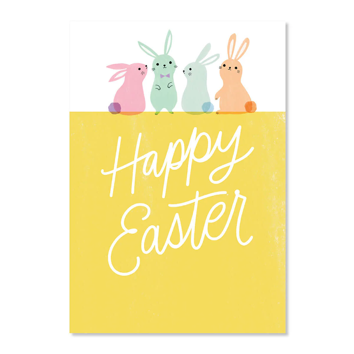 Creative Publishing by Hallmark Easter Card - Pastel Bunnies
