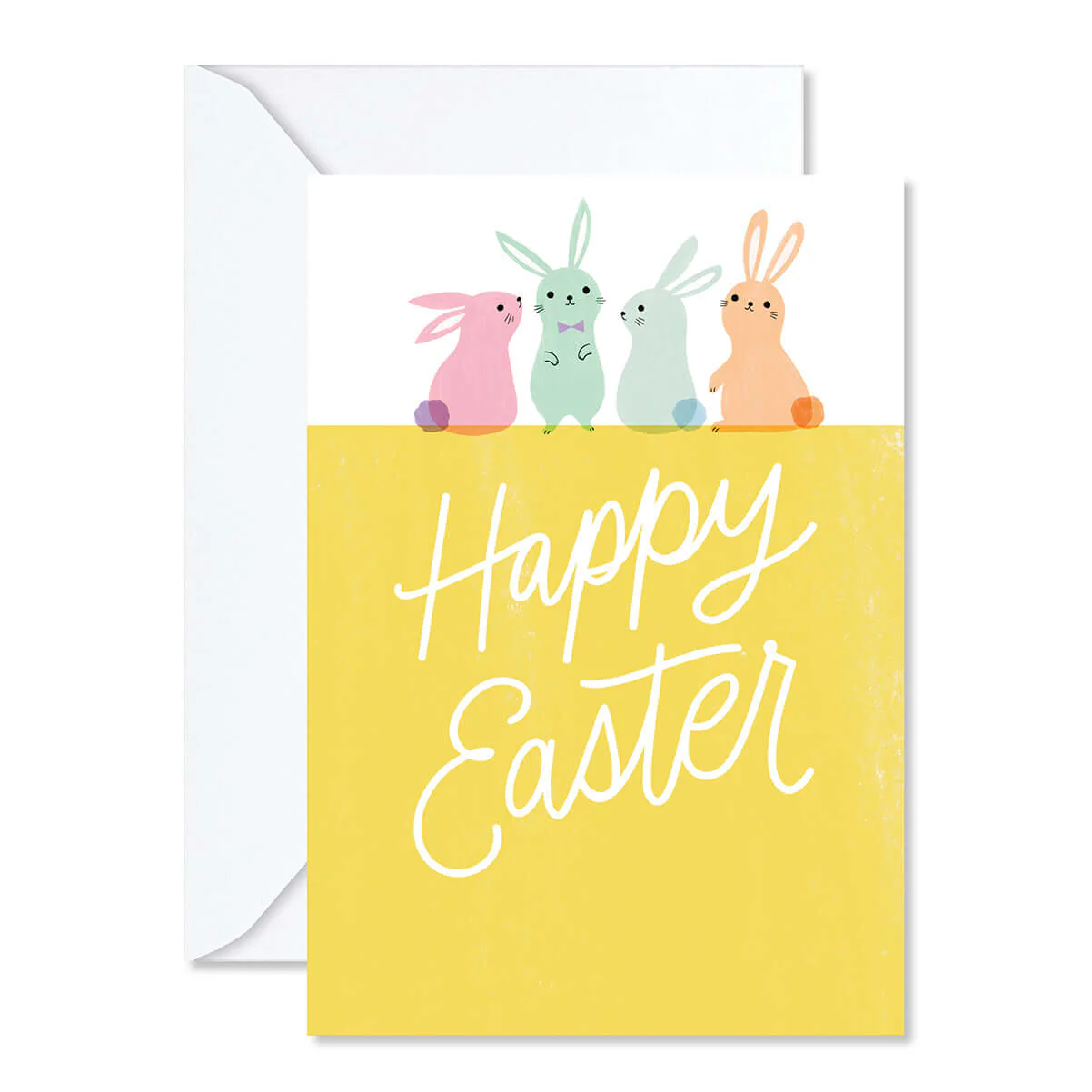 Creative Publishing by Hallmark Easter Card - Pastel Bunnies - Image 3