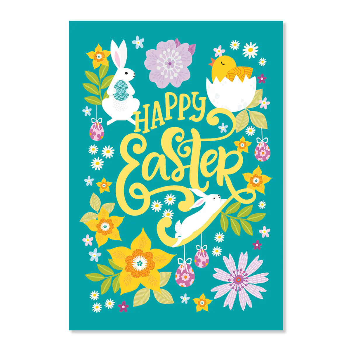 Creative Publishing by Hallmark Easter Card - Bunnies & Chick