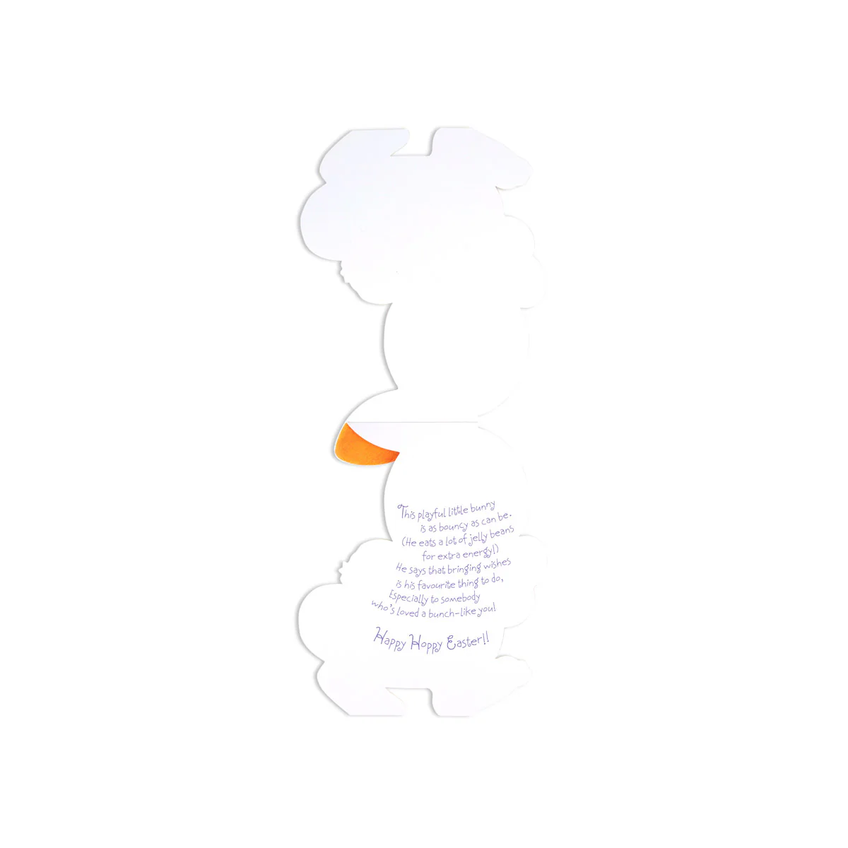 Hallmark Easter Card - Little Bouncy Bunny - Image 2