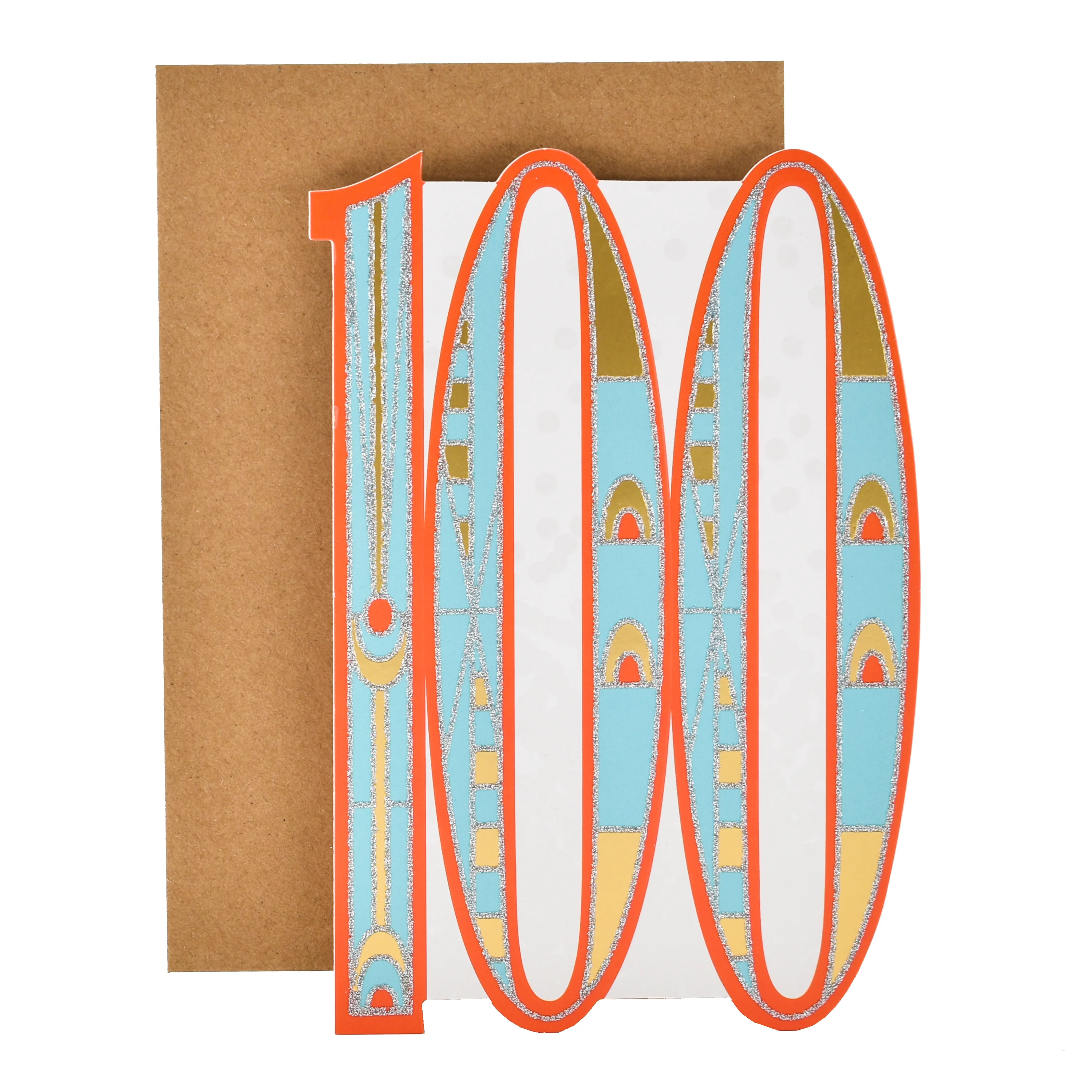 Hallmark 100th Birthday Card - 100 years - Image 3