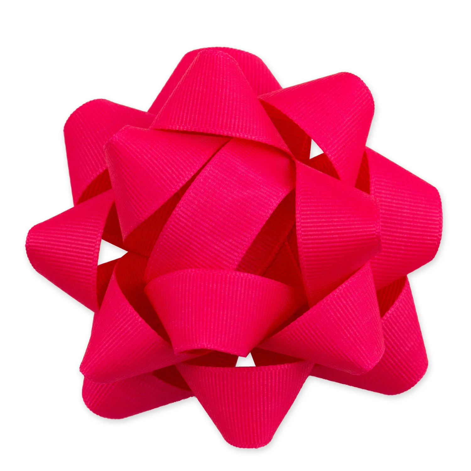 Hallmark Premium Fabric Bow - Shocking Pink - Image 2