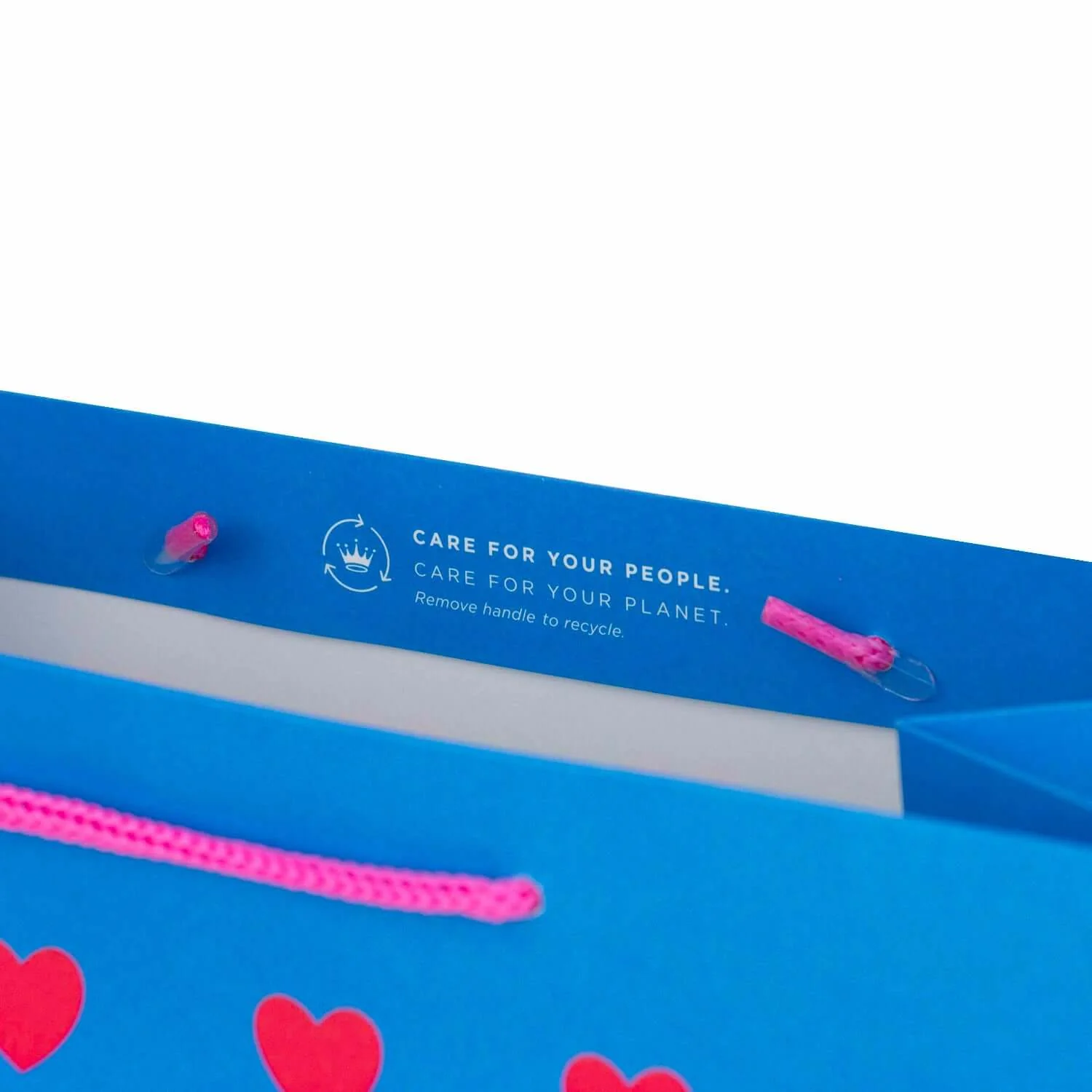 Hallmark Large Gift Bag - Neon Hearts - Image 3