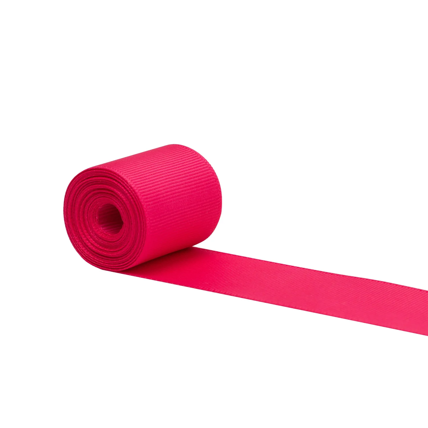 Hallmark Shocking Pink Grosgrain Ribbon - 2m - Image 2
