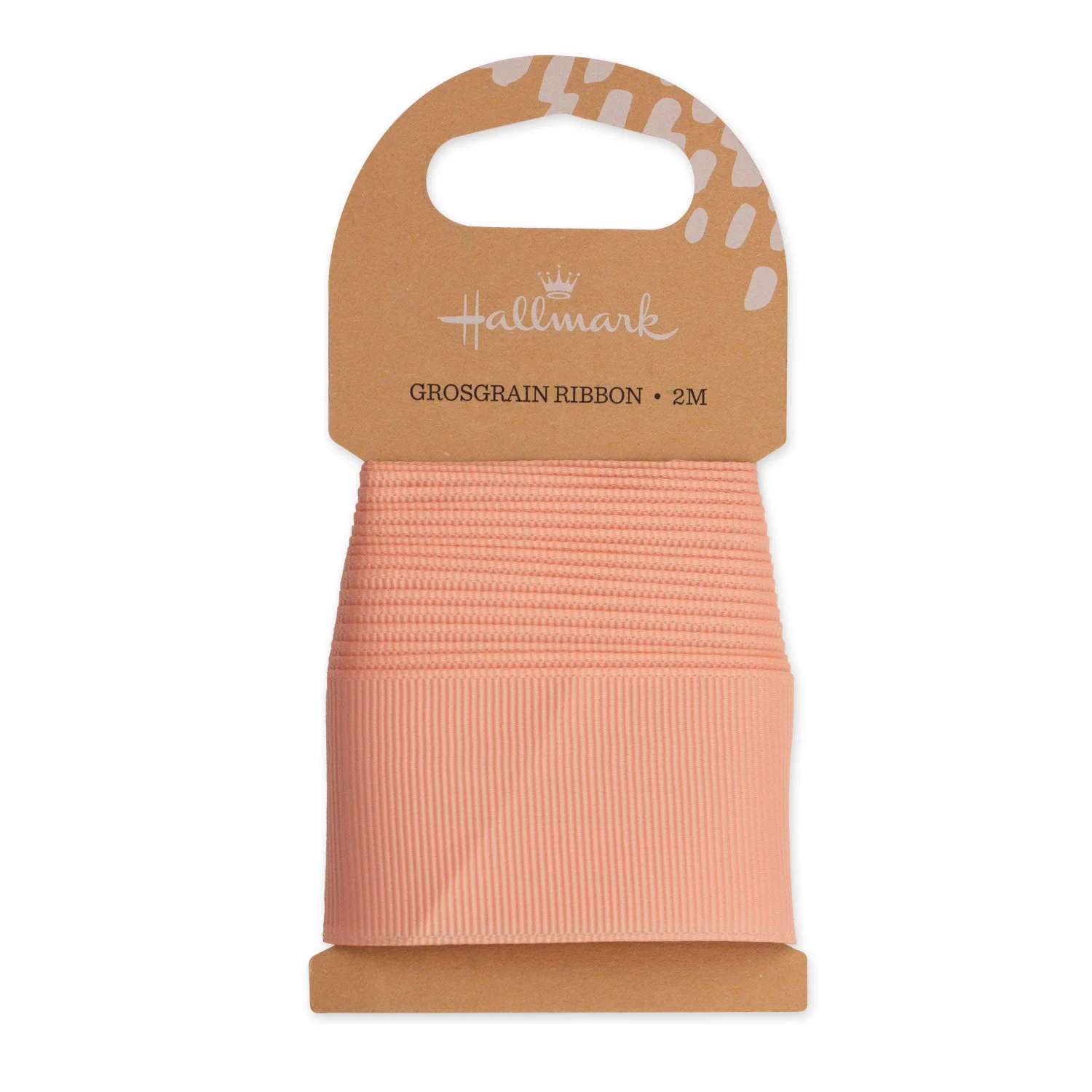 Hallmark Peach Grosgrain Ribbon - 2m