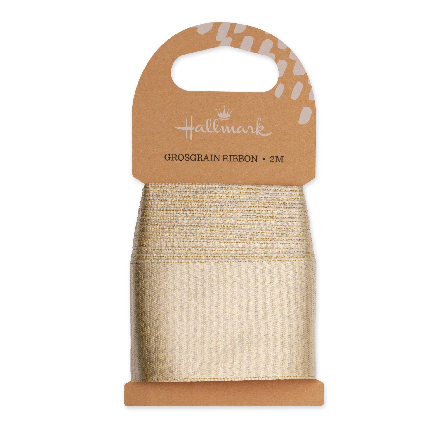 Hallmark Gold Grosgrain Ribbon - 2m