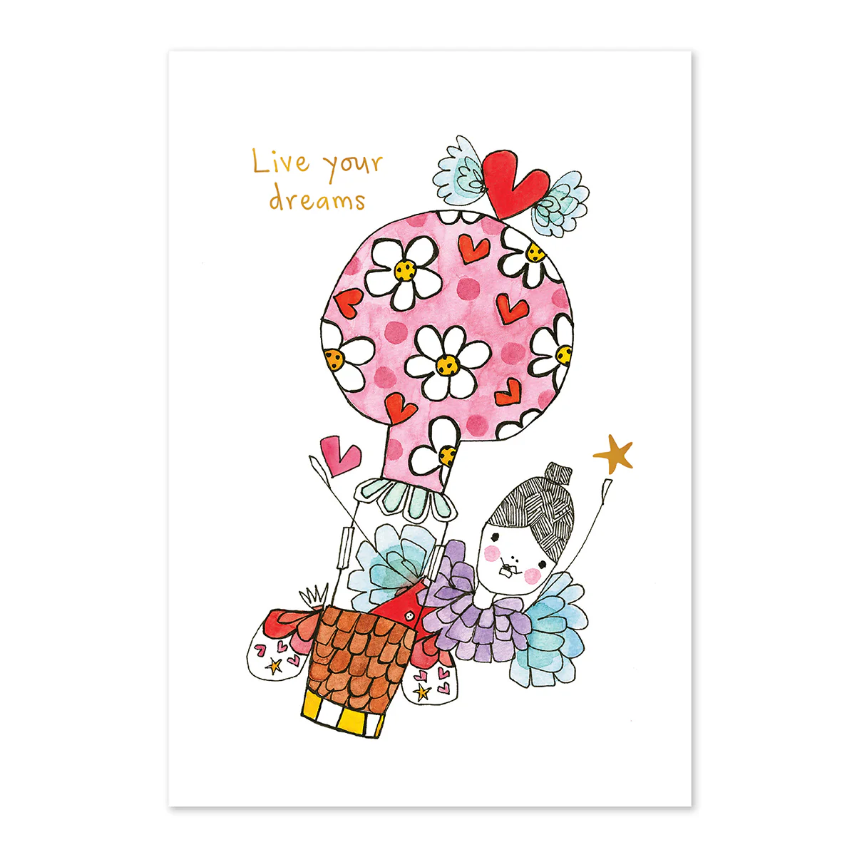 Hallmark x Love, Meredith Greeting Card - Live Your Dreams