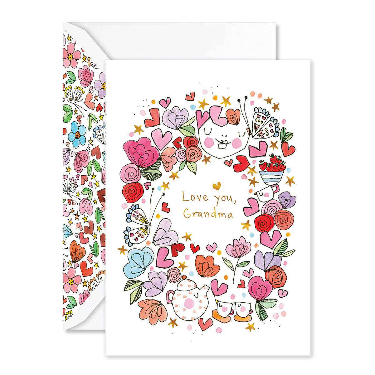 Hallmark x Love, Meredith Greeting Card - Love You, Grandma - Image 3