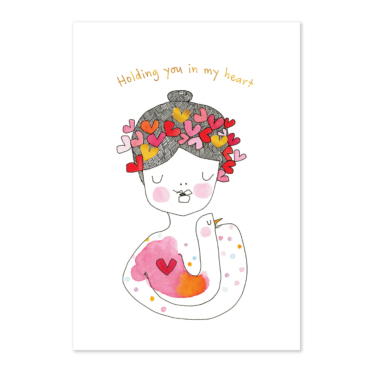 Hallmark x Love, Meredith Greeting Card - Holding You In My Heart