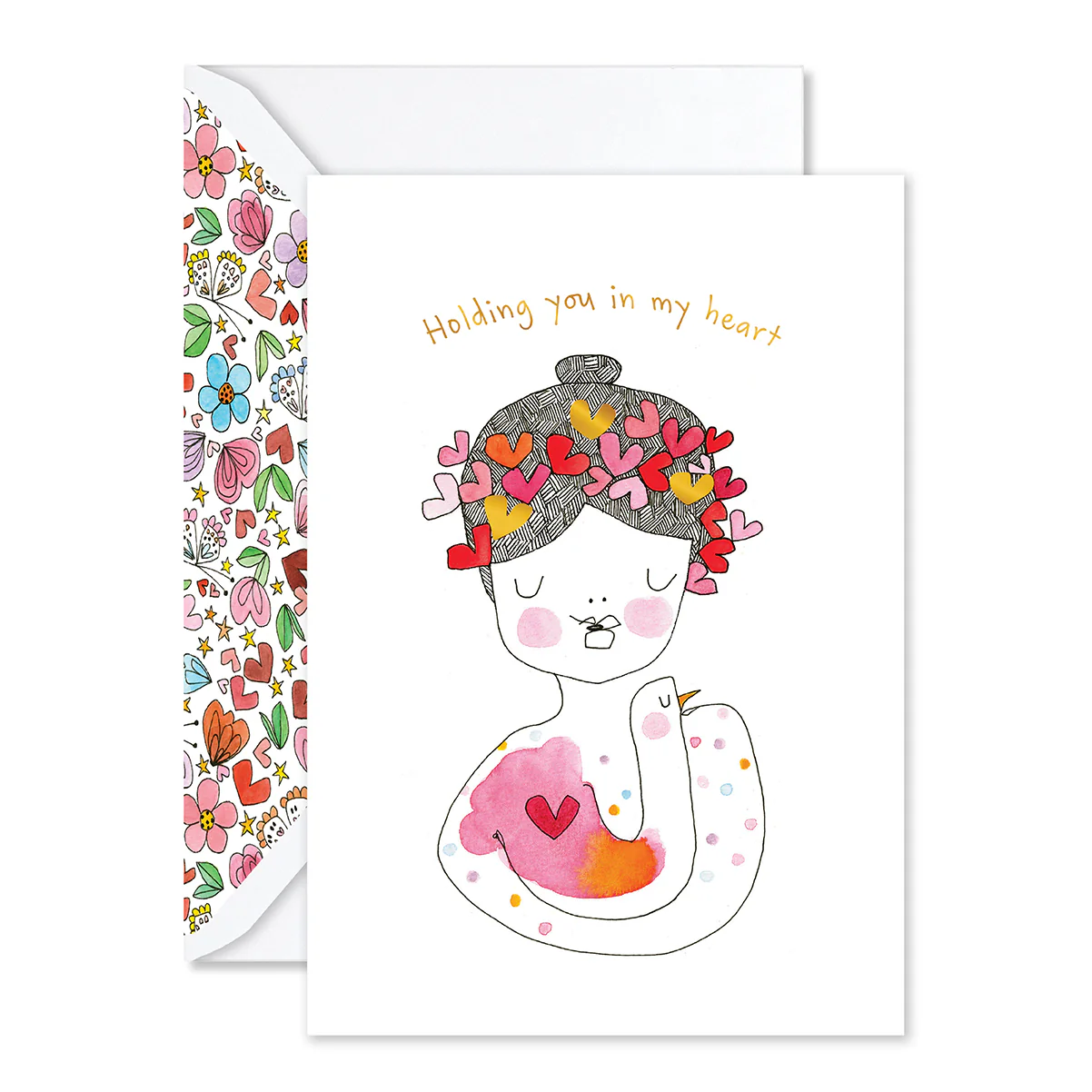 Hallmark x Love, Meredith Greeting Card - Holding You In My Heart - Image 3