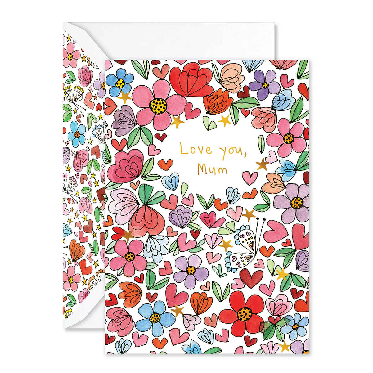 Hallmark x Love, Meredith Greeting Card - Love You, Mum - Image 3