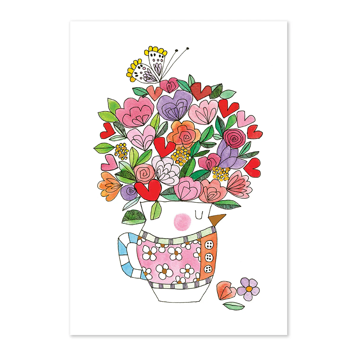 Hallmark x Love, Meredith Greeting Card - Flower Bouquet