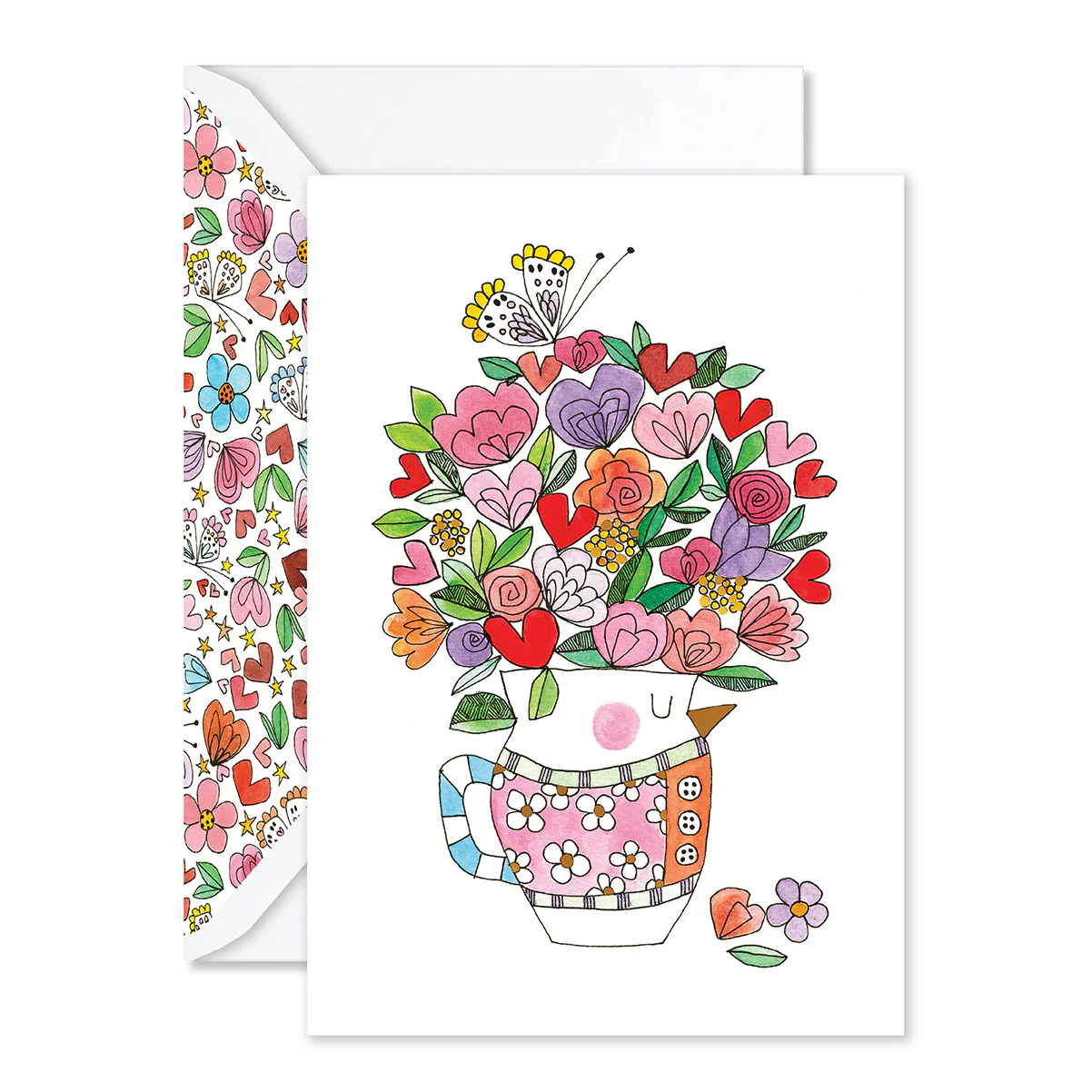 Hallmark x Love, Meredith Greeting Card - Flower Bouquet - Image 3