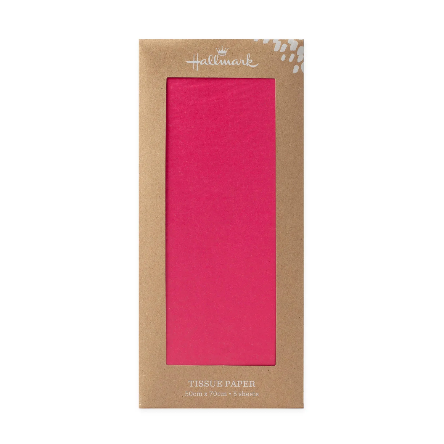 Hallmark 5 Pack Multi-Occasion Tissue Paper Sheet - Shocking Pink