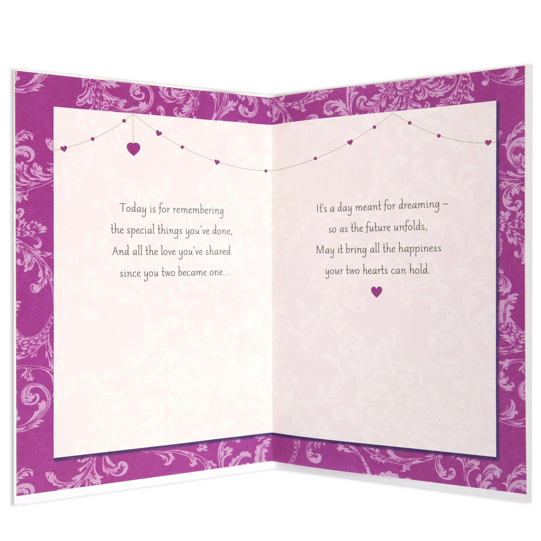 Elegant Anniversary Wishes Card - Image 2