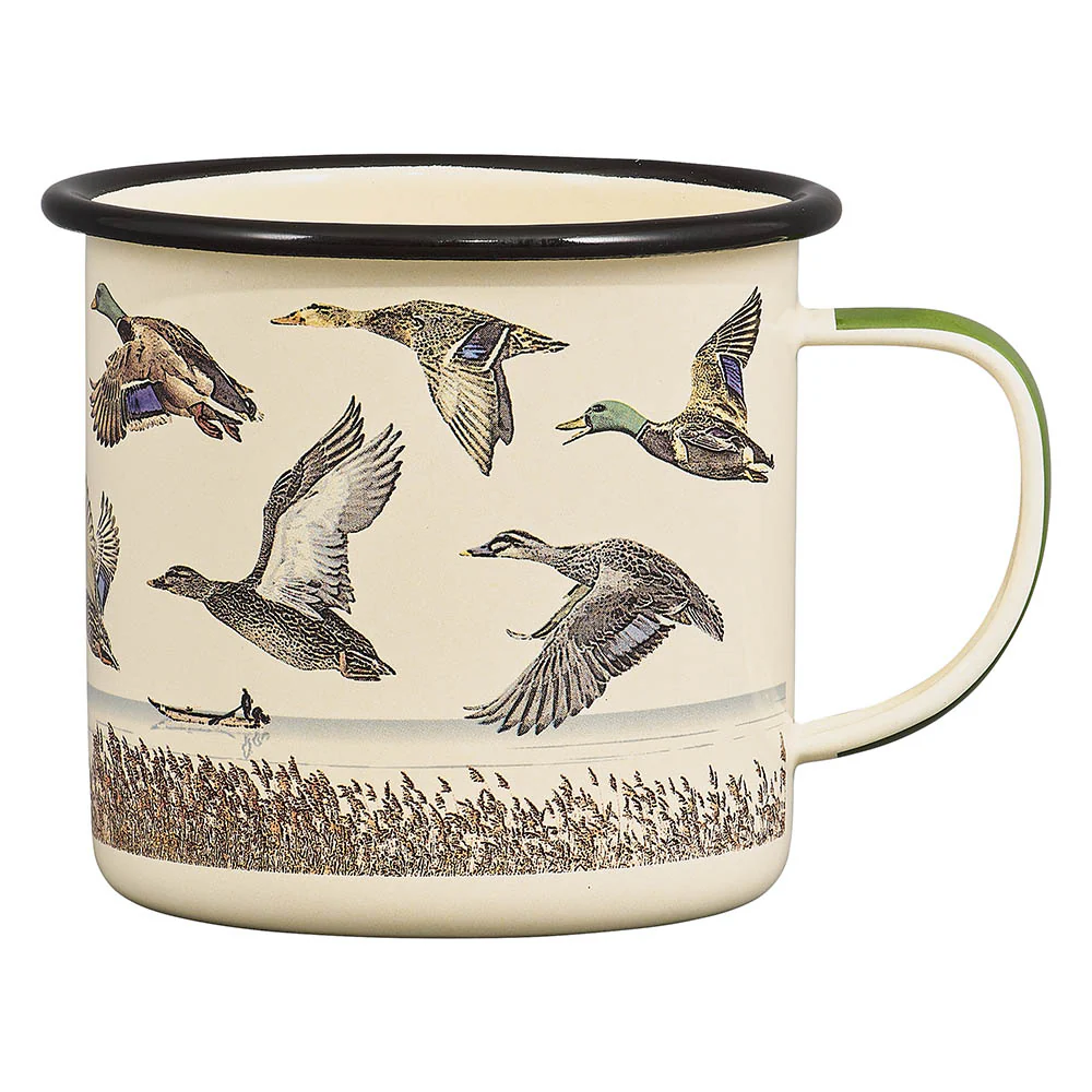 Enamel Mug - Lake & Ducks 17 fl.oz / 500 ml - Image 2